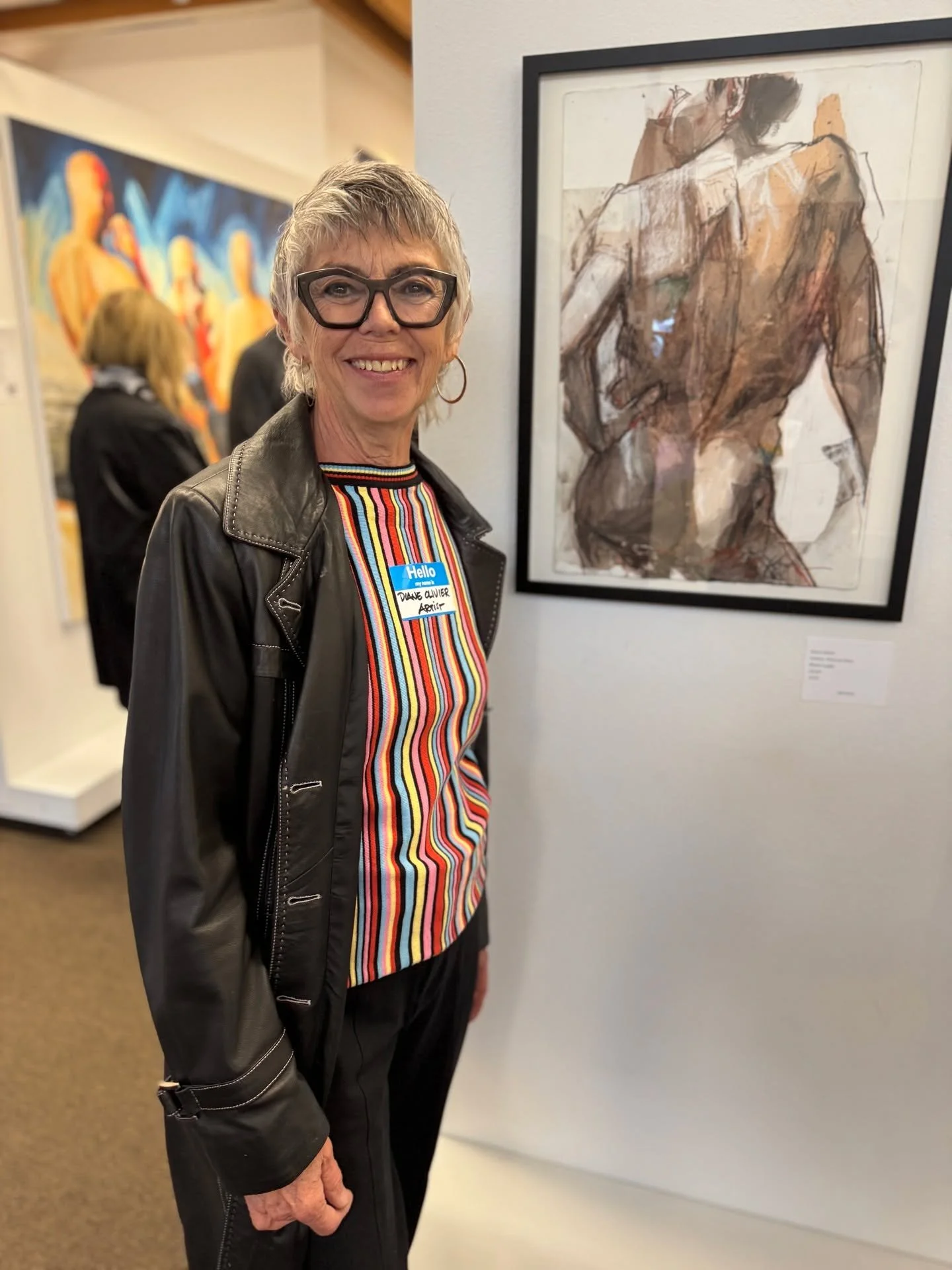 Here are some snaps from the Opening Reception of my show (I co-curated this invitational of 18 Bay Area Figurative Artists with Catherine Merrill &ndash; we are exhibiting too), called "Drawn from Life" at Sausalito Center for the Arts. If