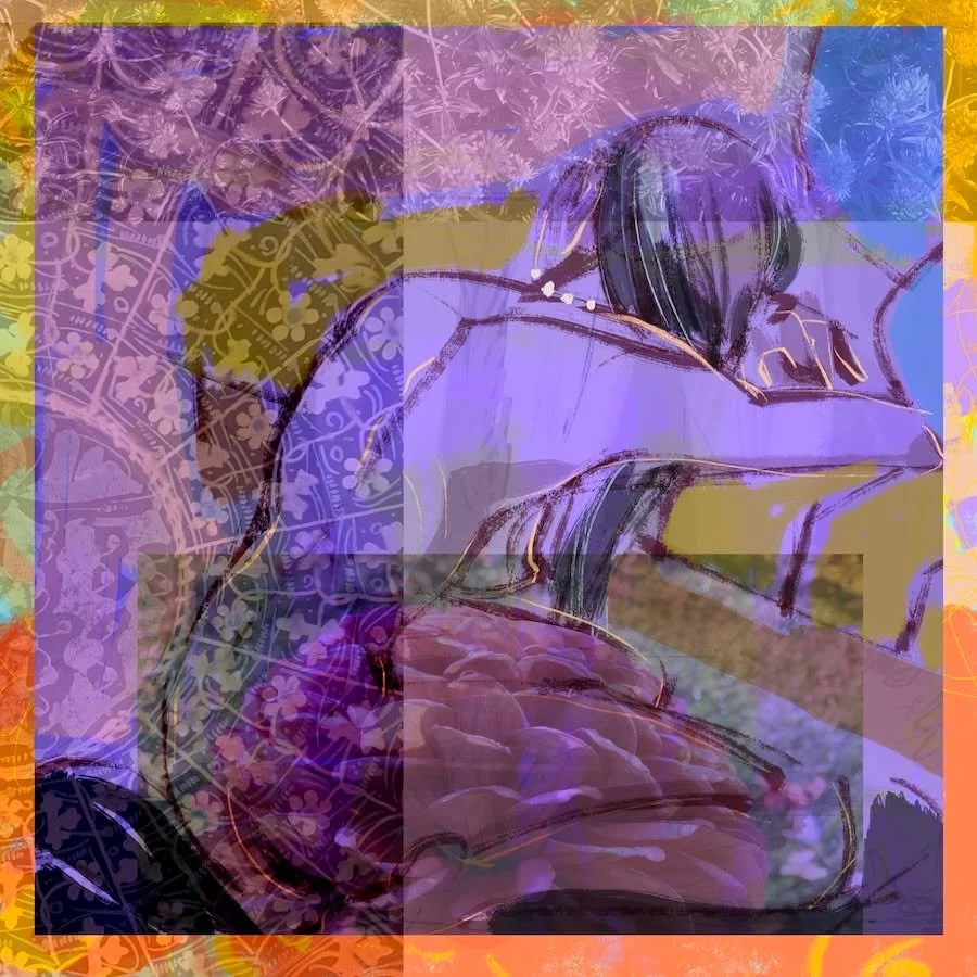 DON'T MISS! The Reception for NCWCA's FEM-Minis juried group show and see my 6x6 acrylic work of art, "Deep Longing". It's next Sat, March 7, 2-4pm. I've got work in both galleries at SFWA during March &ndash; Women's History Month. I'm als