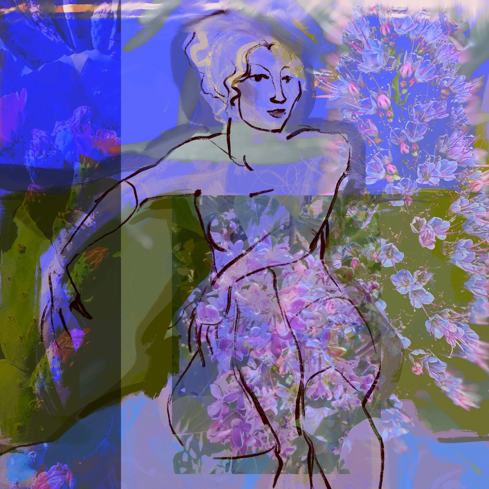 I&rsquo;ve been in a lilac zone! Alas, it&rsquo;s passed. And there&rsquo;s this cool town with lilacs in CA called Jillian!
But the wonder of the most recent- good smelling lilacs from trader Joe&rsquo;s!
#abstractfigurative  ##lilacs #ilovelilacs #