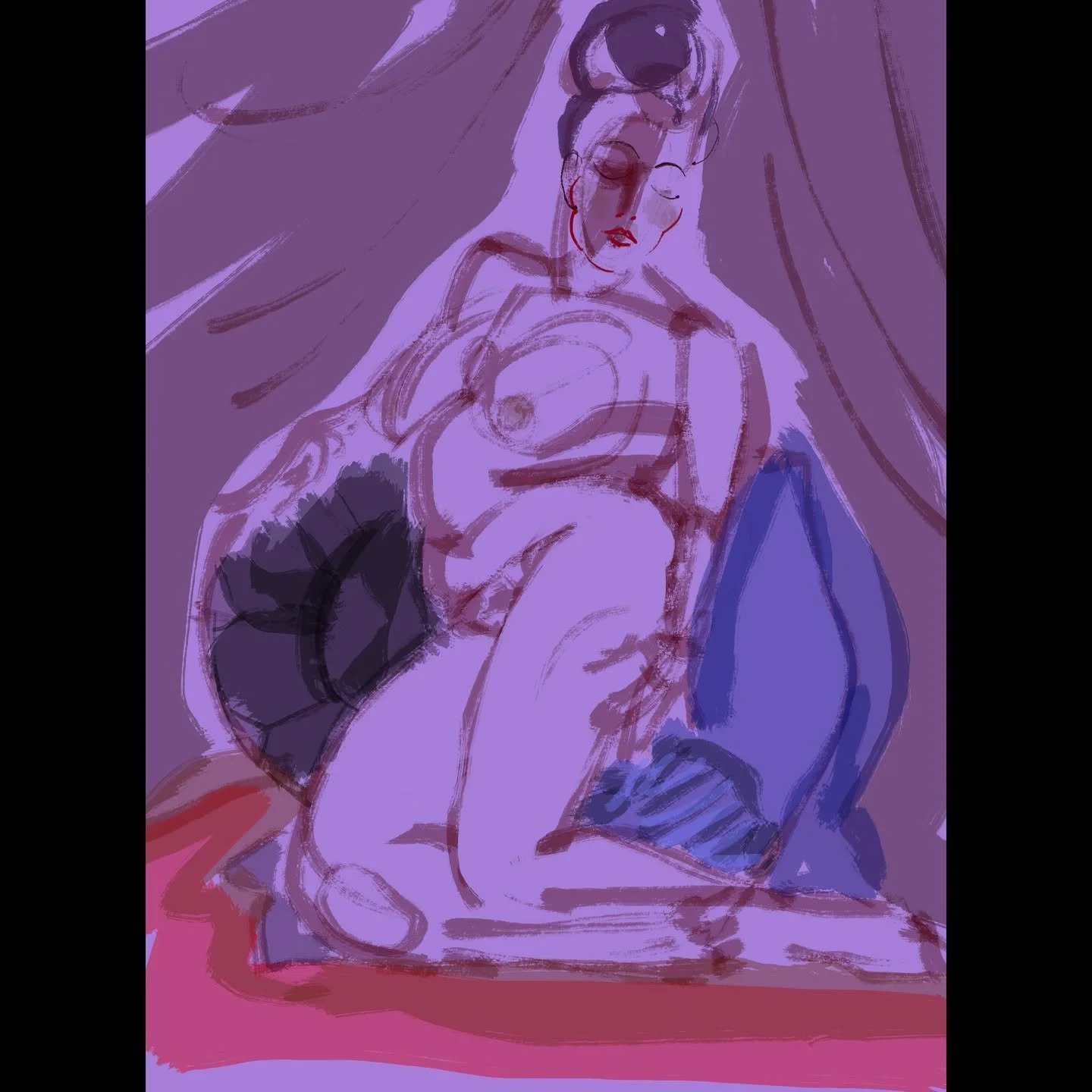 Here are a few more drawings and one that's moved into a collage of the inspiring art model Prudence. Made them last weekend at the 1890 Bryant Street (SF) drawing group.
#drawinggroups #artmodels #lifedrawing #figuredrawing #abstractfigurative