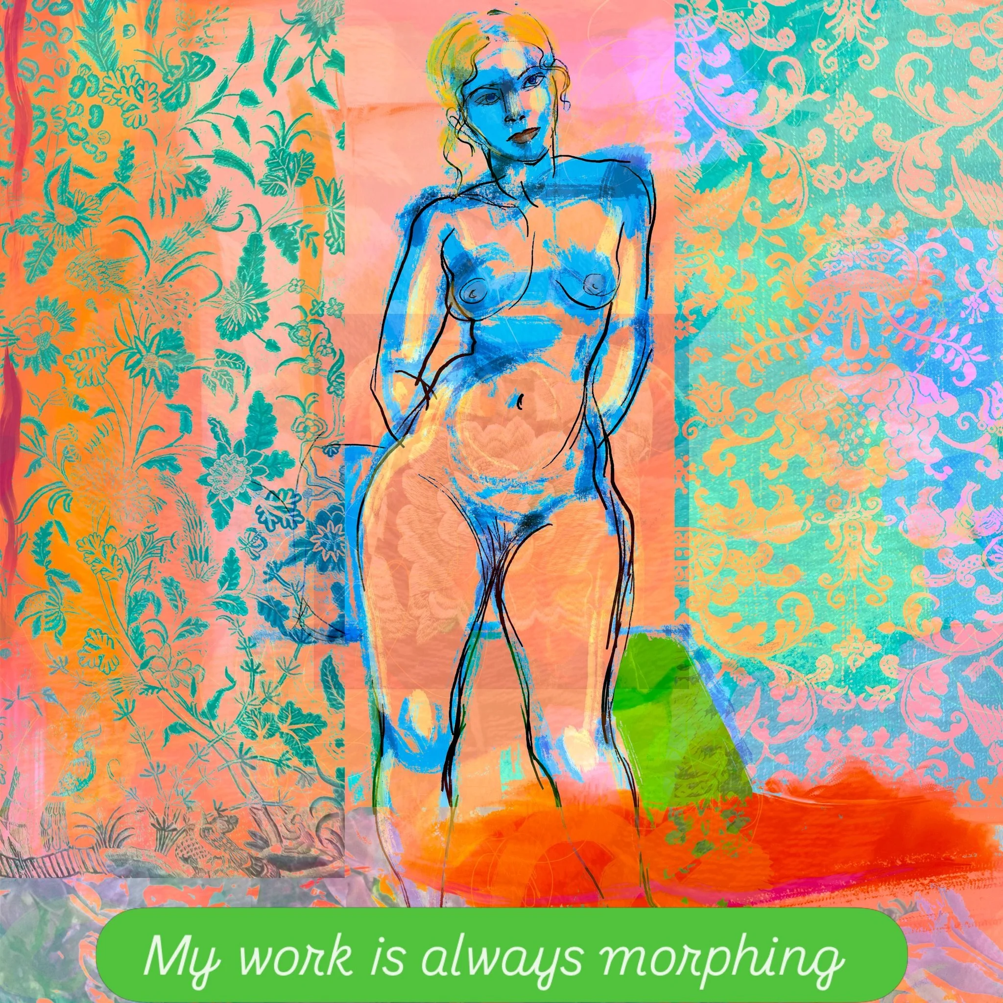 I reworked a few pieces.
#abstractfigurative #lifedrawingmodel #figuredrawingpractice #mixedmediacollage #rework