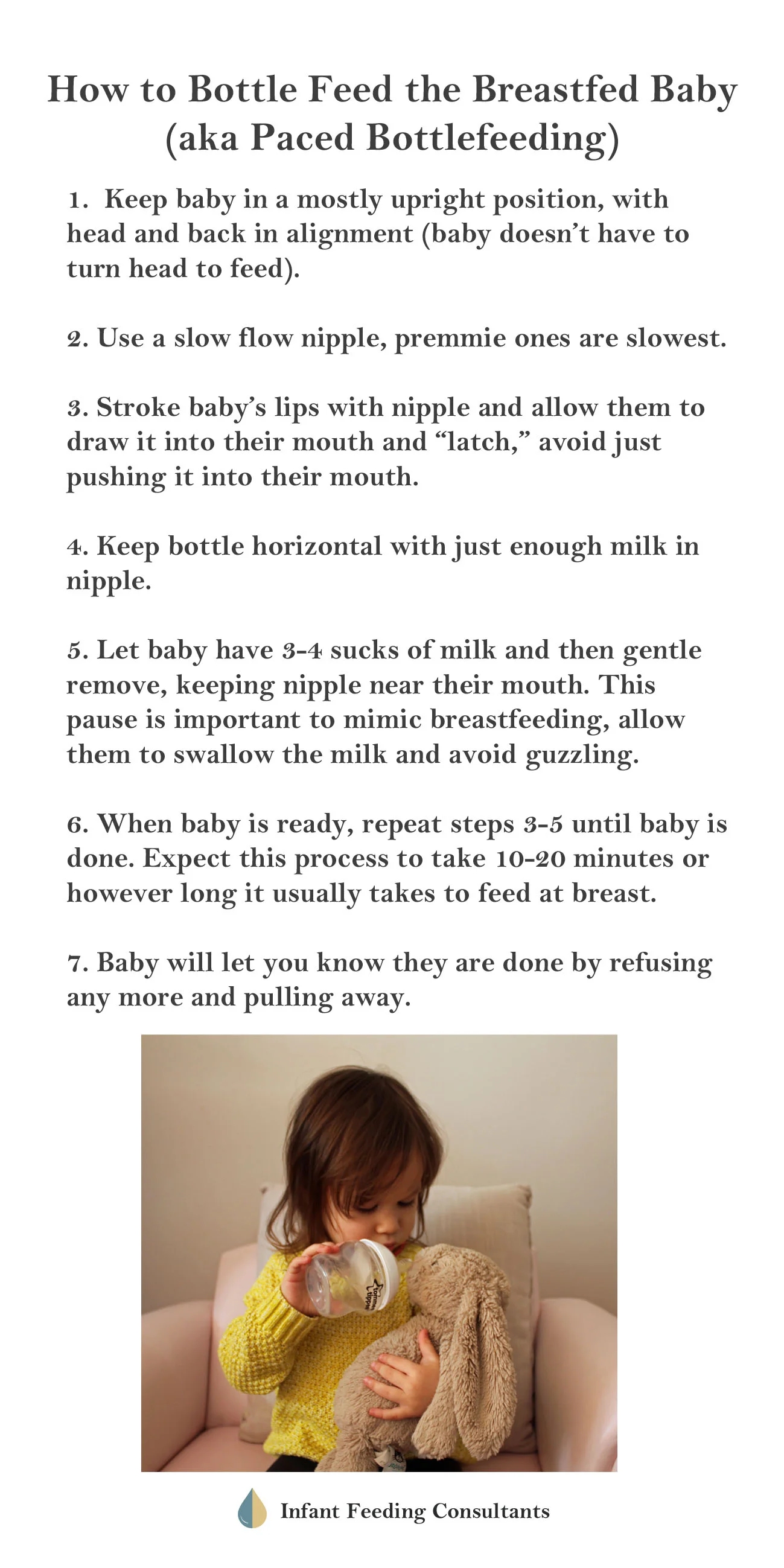 Paced Bottle Feeding Handout - Best Pictures and Decription Forwardset.Com