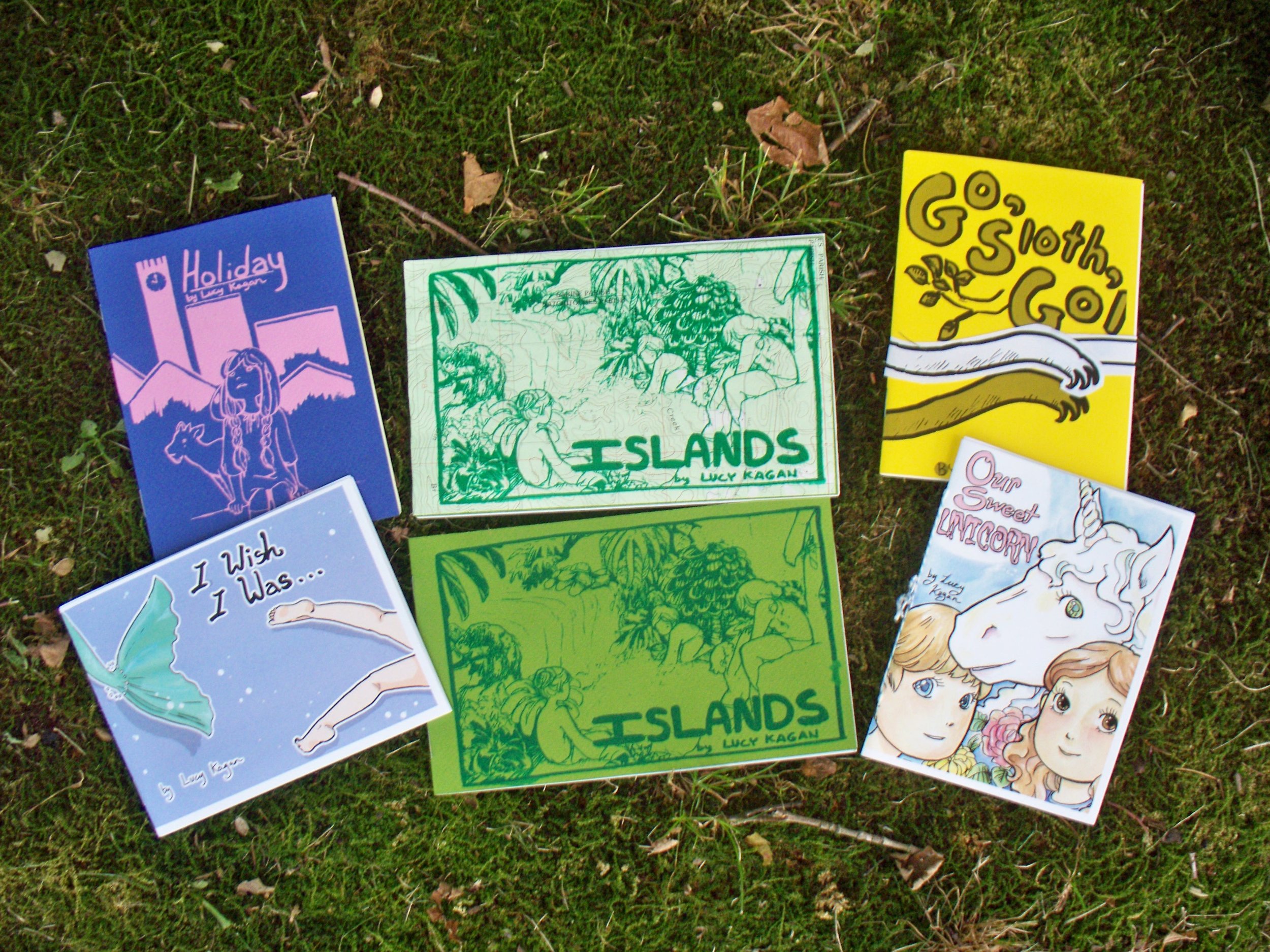 Various Minicomics by Lucy Kagan