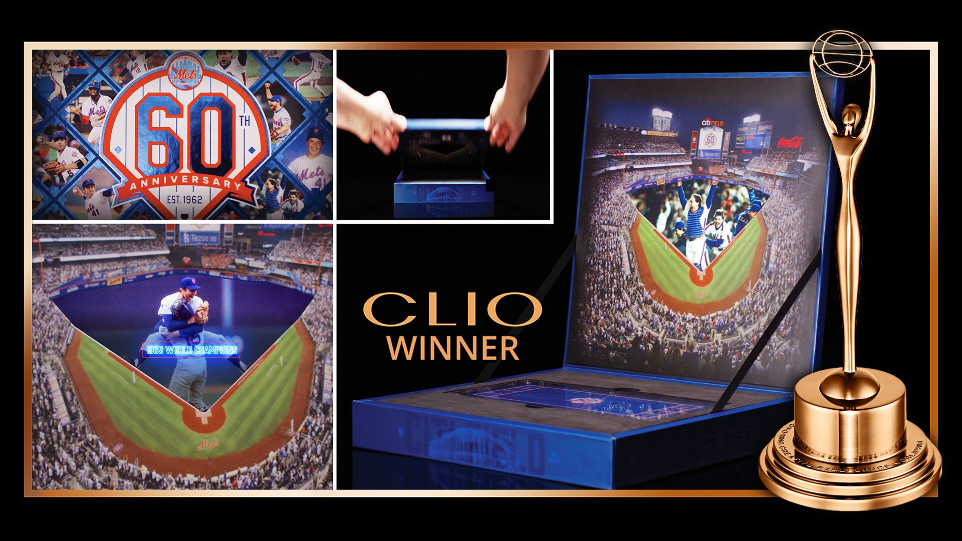 NEW YORK METS "The Die-Cut LED Screen Season Ticket Package"
