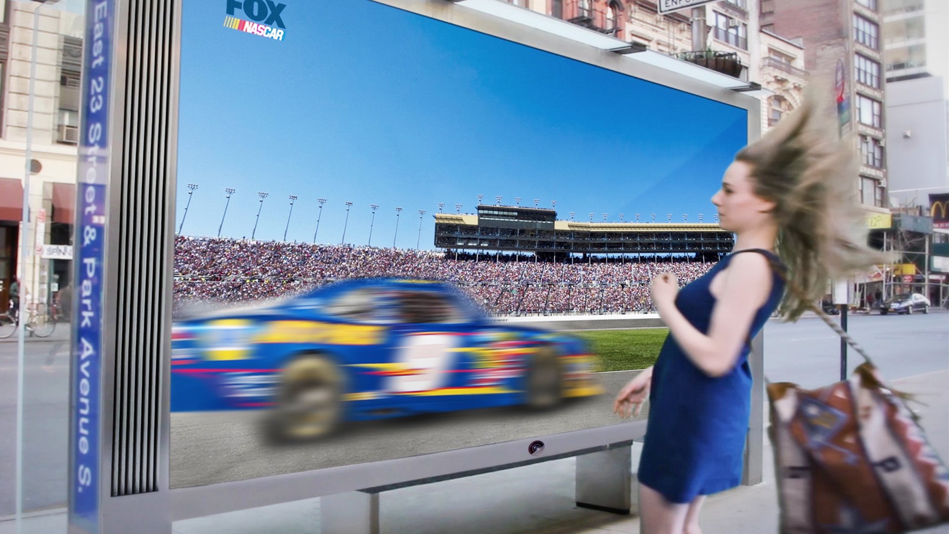 NASCAR ON FOX "Speedvertising"