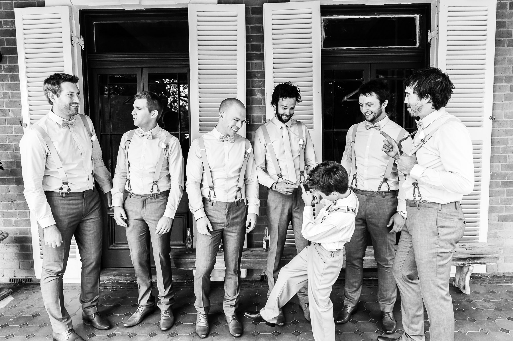 Our favourite photo of boys at a wedding!  Perricoota Station Echuca