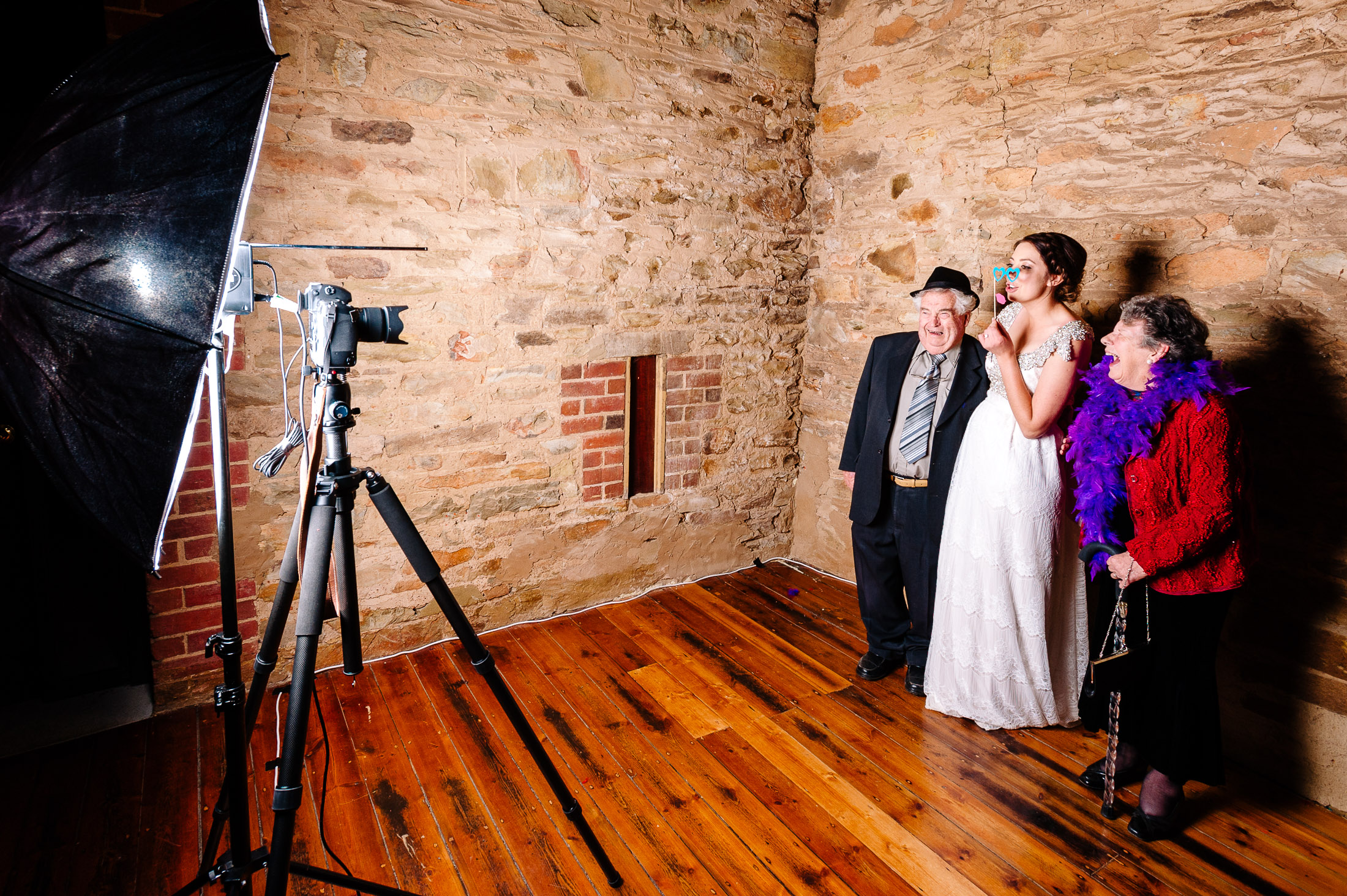 Photo Booth at Chateau Dore Wedding