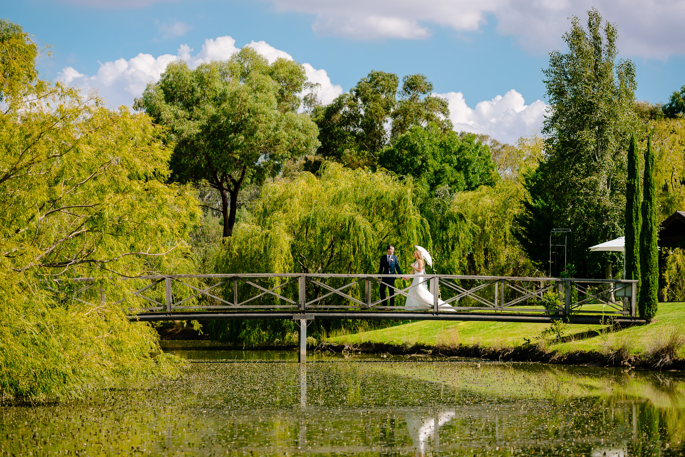 Perricoota Vines Wedding Photographer Echuca Moama Willow Tree Bridge 