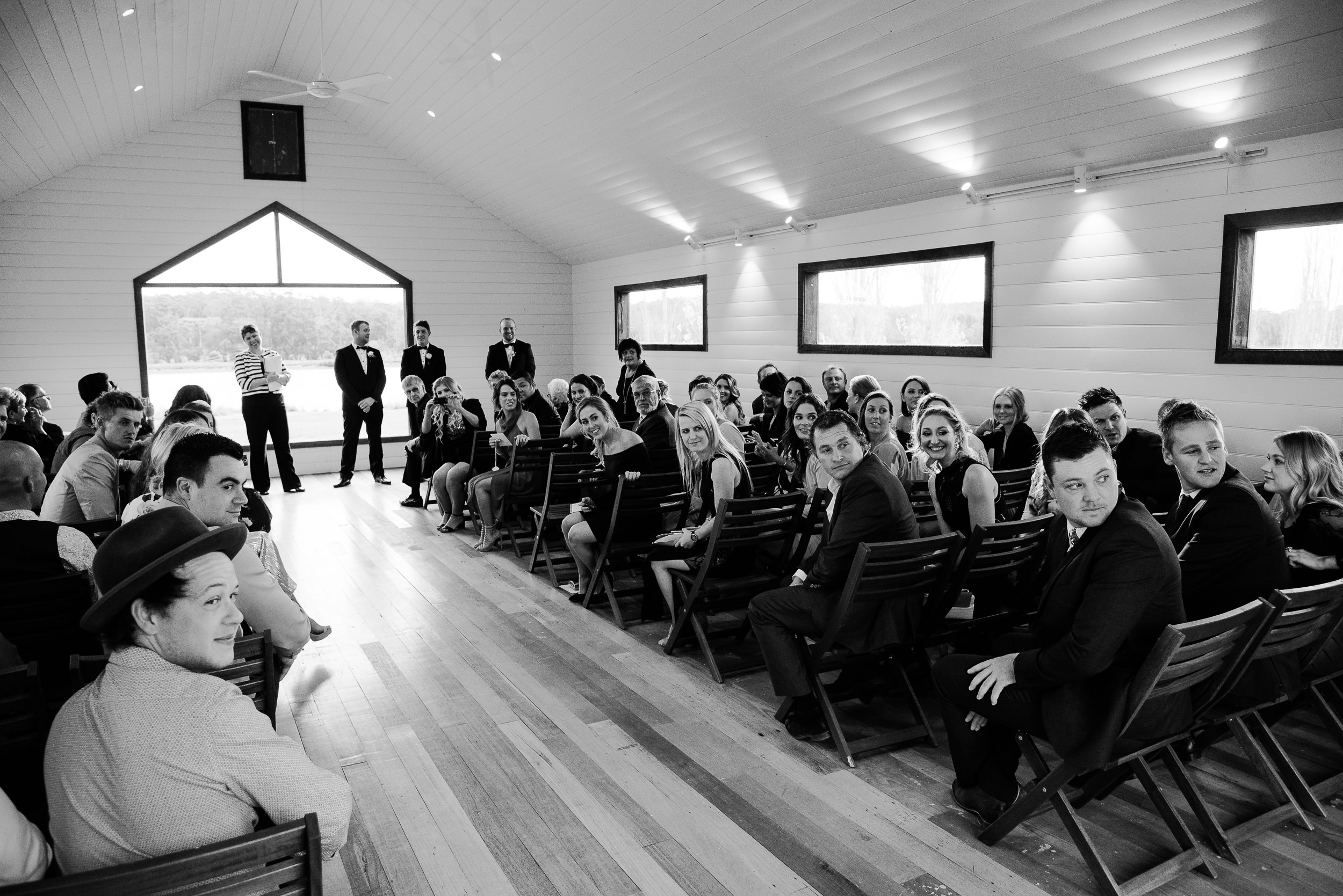 Wedding Photography in the Sault Chapel Daylesford