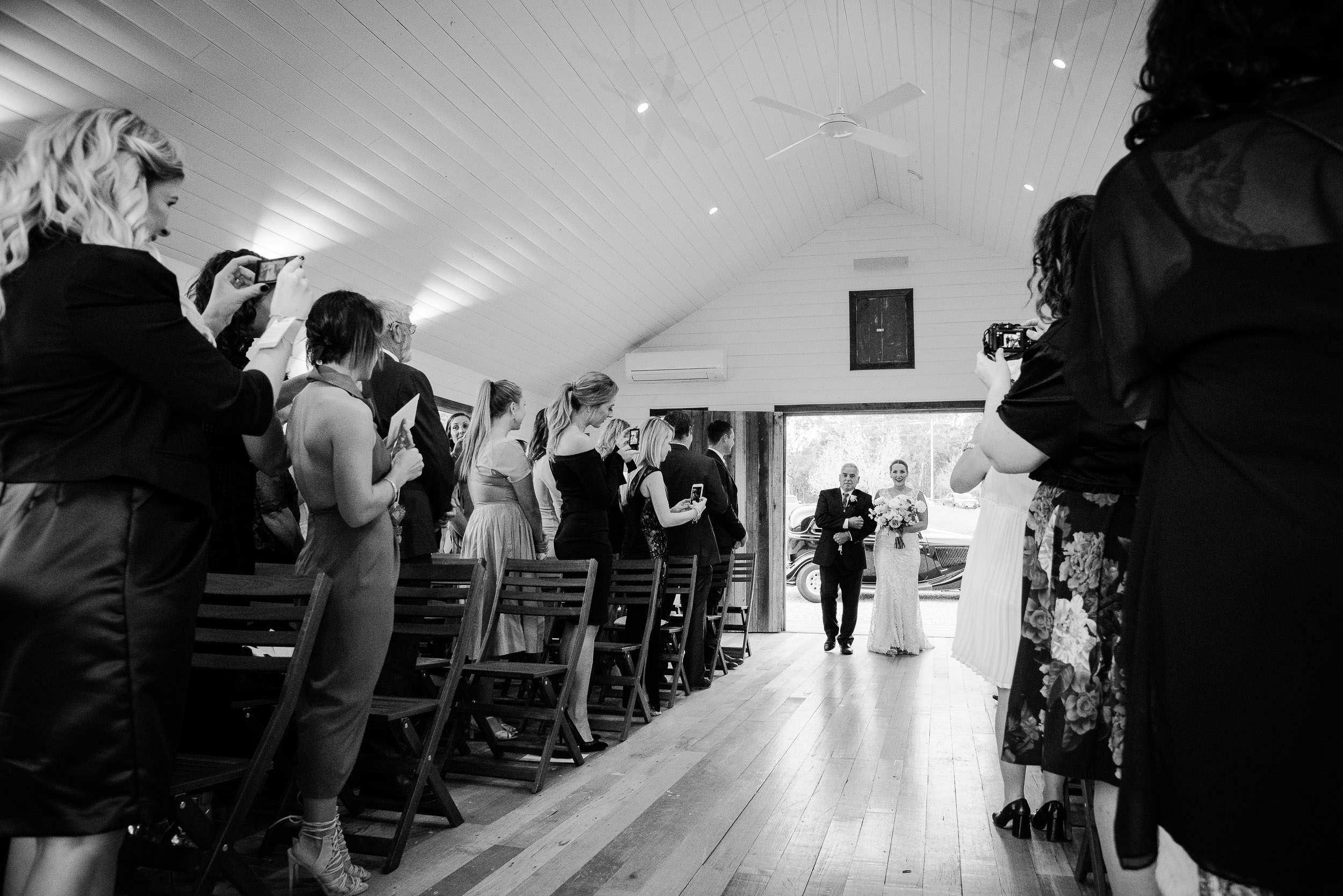 Wedding in the Sault Chapel Daylesford