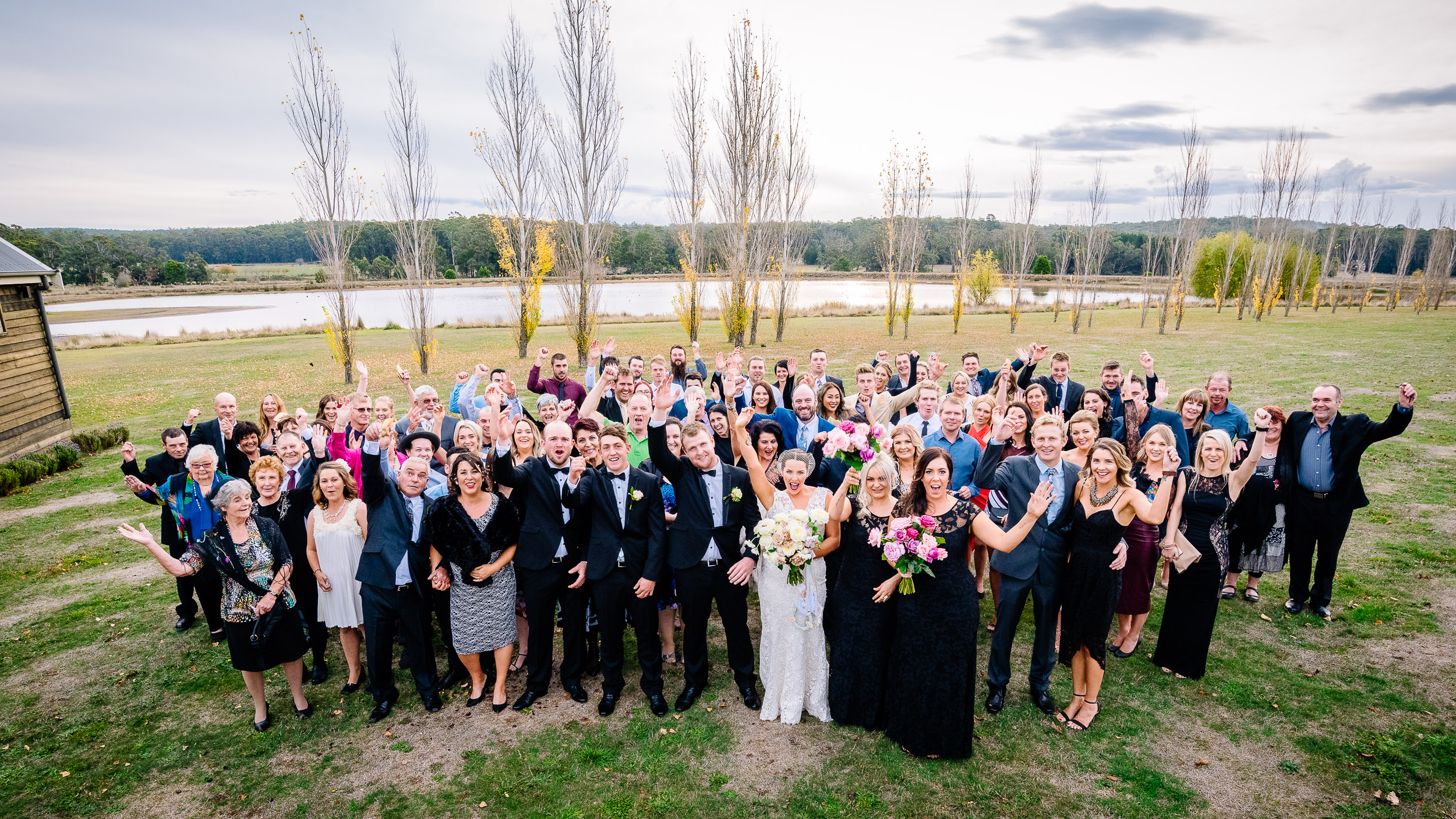 Sault Daylesford Wedding Photography Group Photo