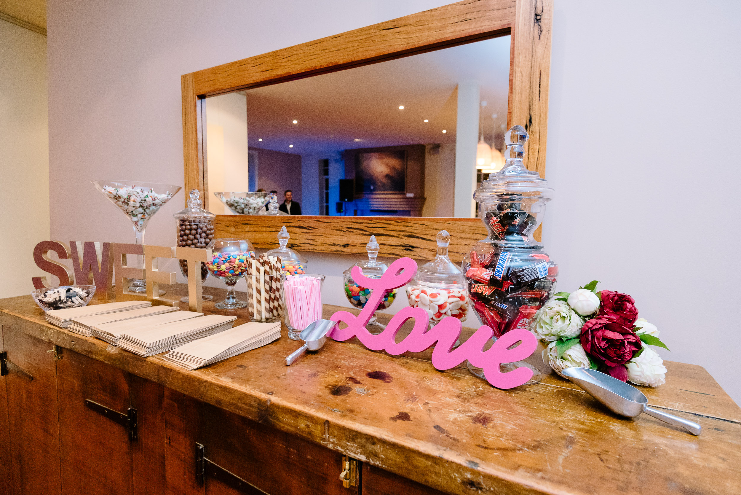 Sault Daylesford Wedding Photography Lolly Bar