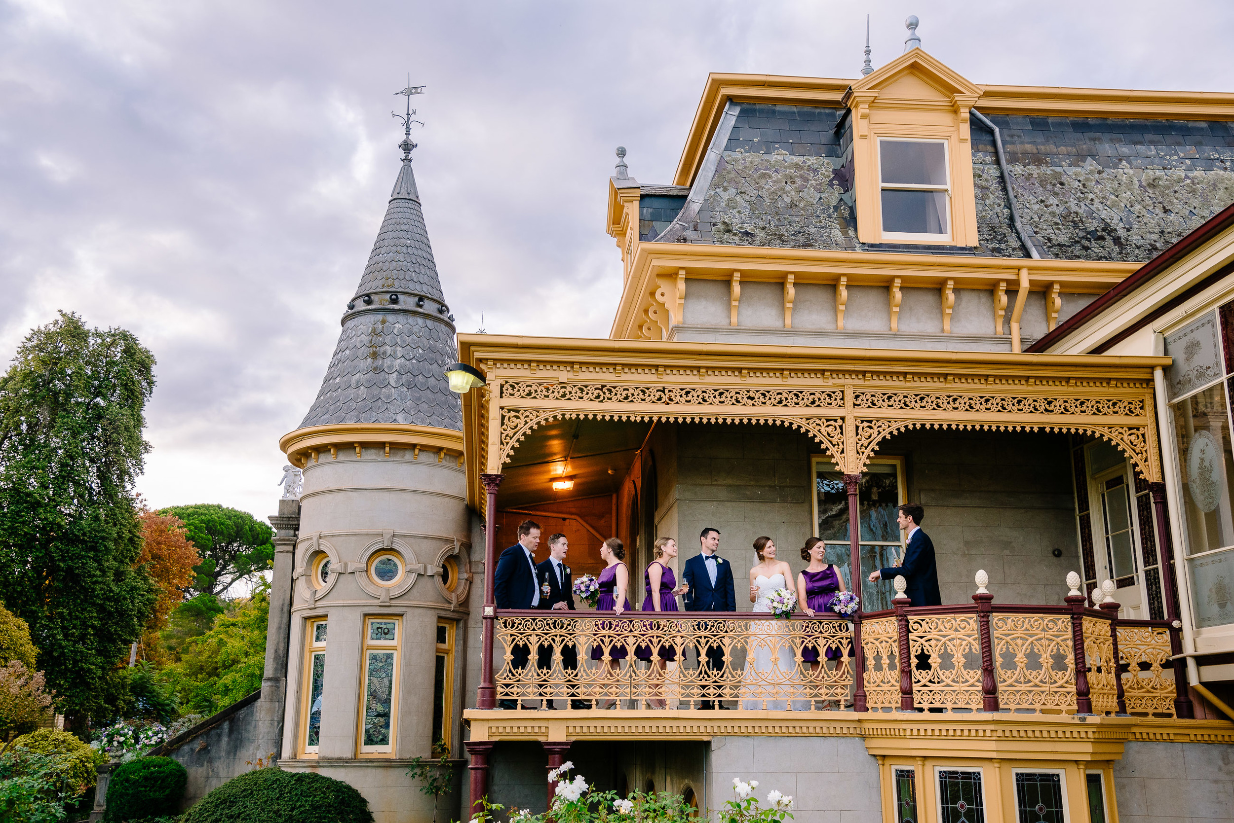 Fortuna Villa Bendigo Bridal Party 