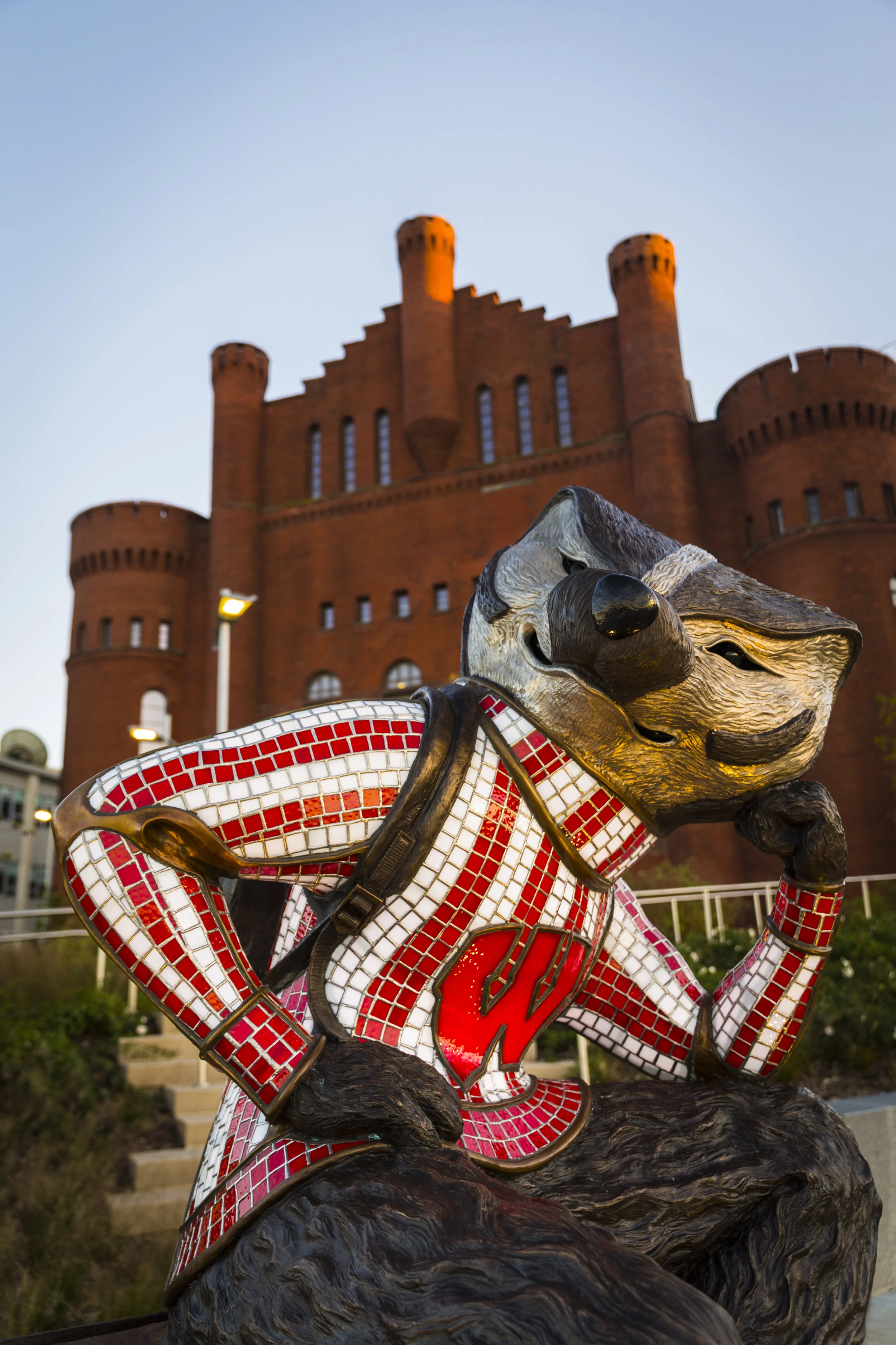 "Well Red" Bucky Badger - University of Wisconsin