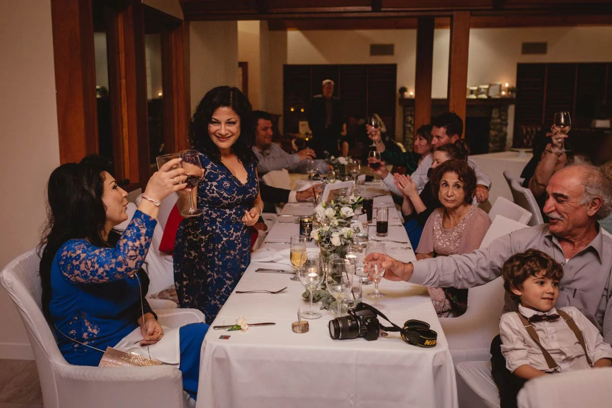 Gold Coast Pre Wedding Toast, Peppers Ruffles Lodge Reception - Brisbane, Australian Elopement