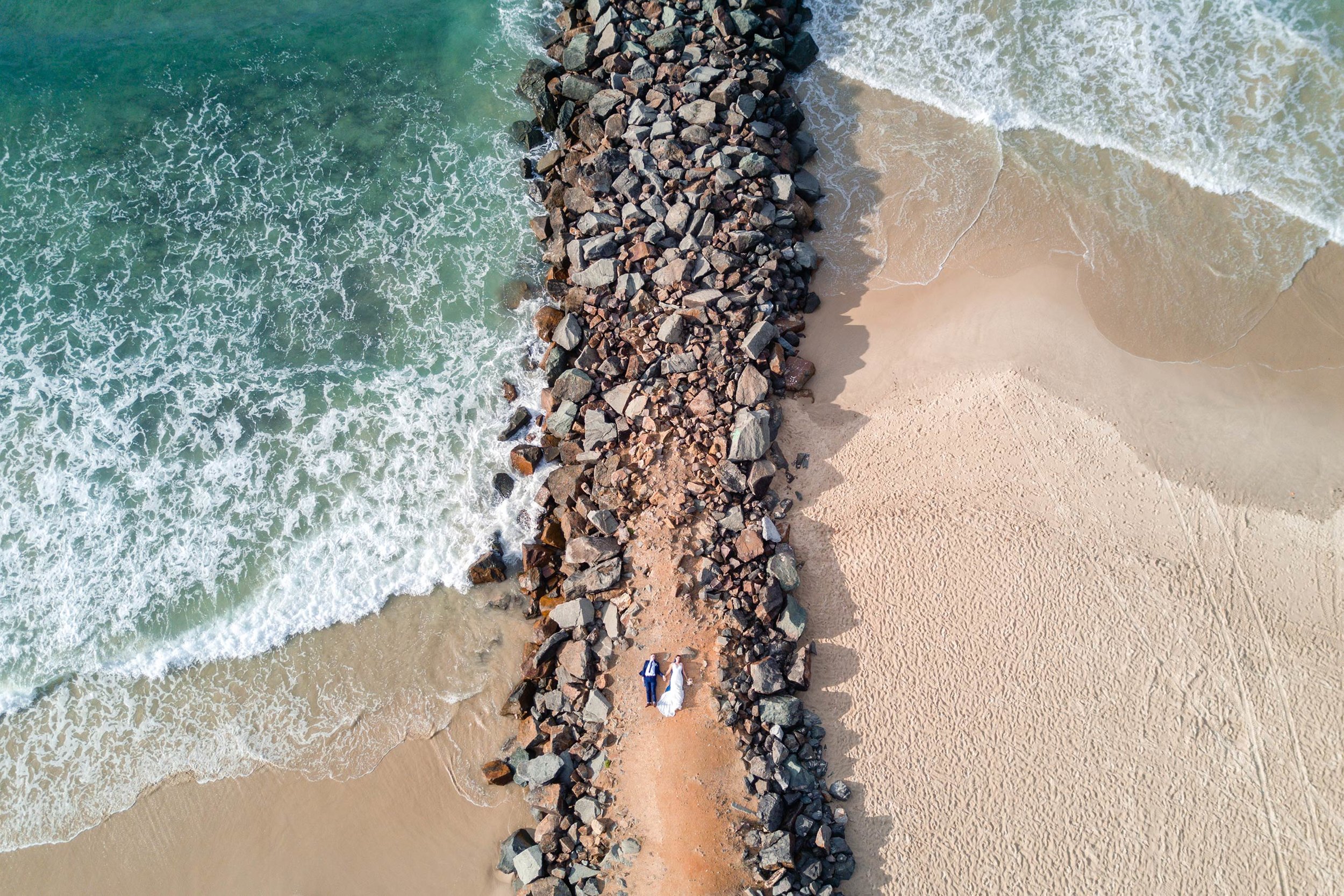 Noosa Beach to Caloundra Destination Wedding Drone Photographers, Queensland - Top Sunshine Coast, Australian Blog Pics