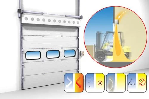 Air Curtains Rice Equipment Co Loading Dock Door Service