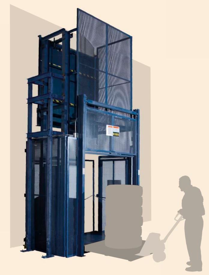 Vertical Reciprocating Conveyor Material Freight Lift Elevator St Louis Rice Equipment.JPG