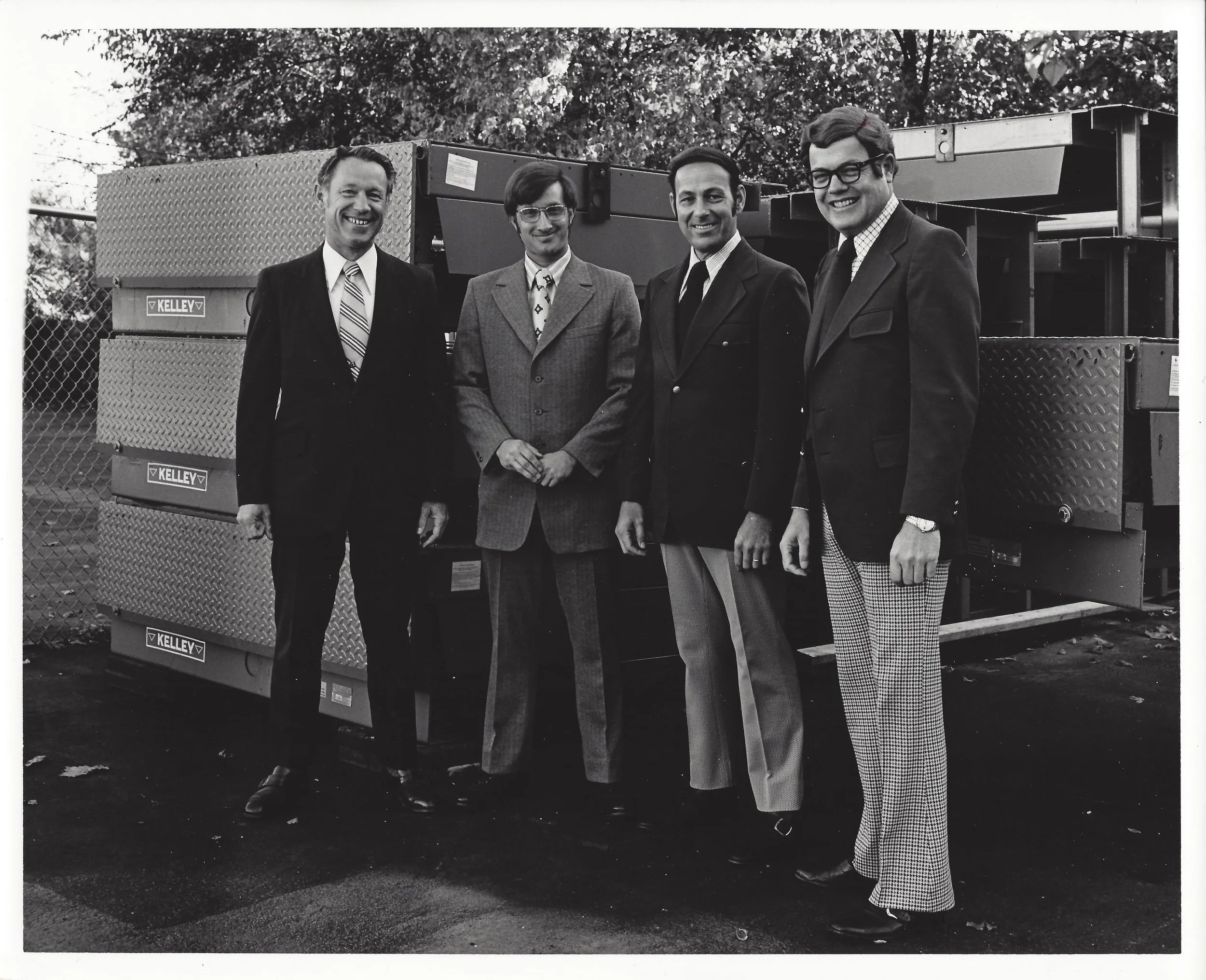 Wilber Penno, Dave Lee, Gene Havelka, and Bill Gibb circa 1970