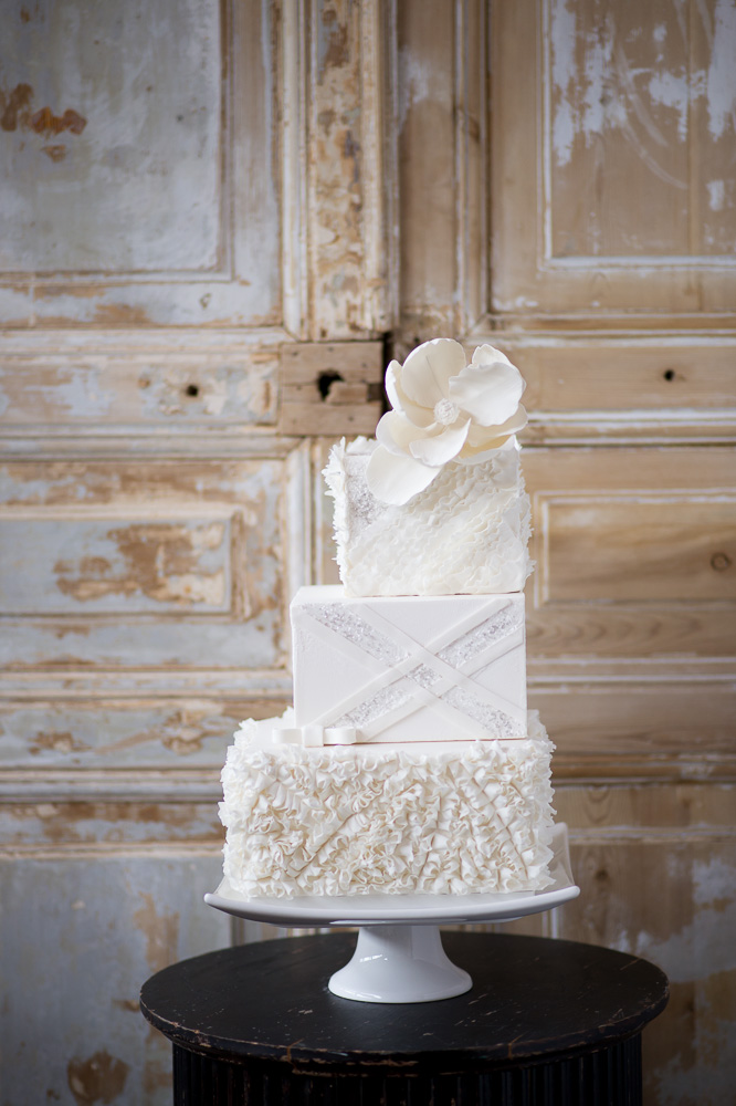 Wedding Cakes Inspired by BHLDN Wedding Dresses | RooneyGirl BakeShop
