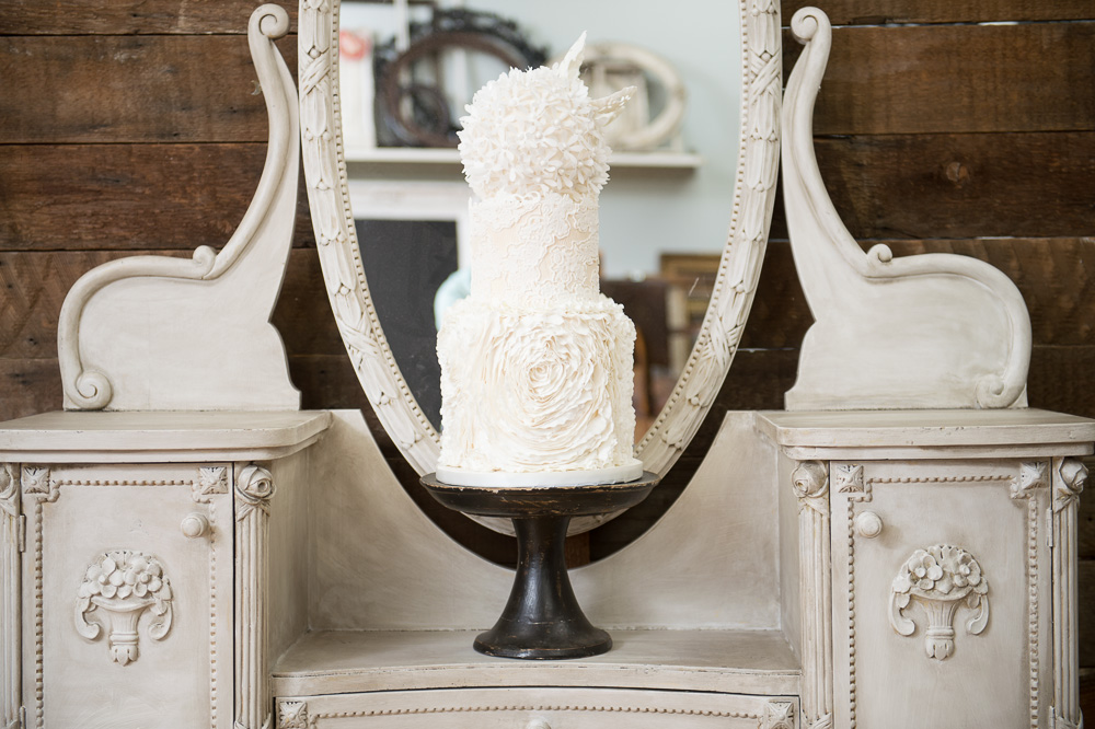 Wedding Cakes Inspired by BHLDN Wedding Dresses | RooneyGirl BakeShop