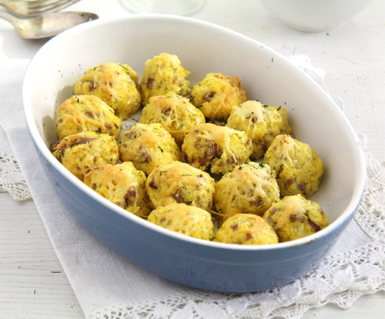 Polenta Cheese Balls