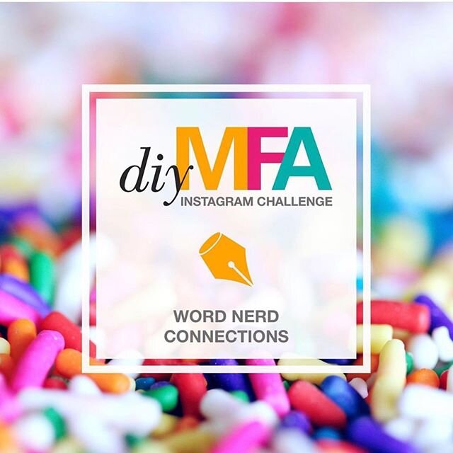 Yes to creative connections! Thanks #diymfainstagramchallenge for the encouragement to post and connect.

#WordNerdConnections #creativecommunity #writingfriendsarethebest