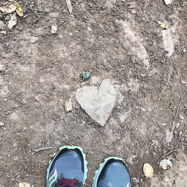 Escaping a writing rut by hitting the trails. I found love and new ideas.🏃🏼&zwj;♀️❤️💡 #getoutside #inspiration #amwriting #newscenery #newperspective