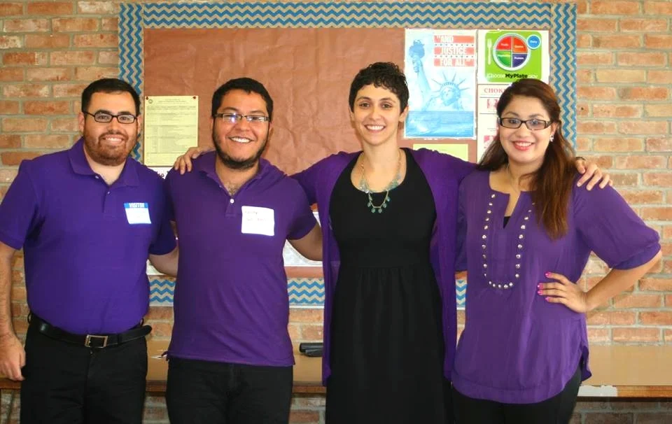 With my Political Science students at their presentation educating teens on gendered violence and masculinity, Oct 2014