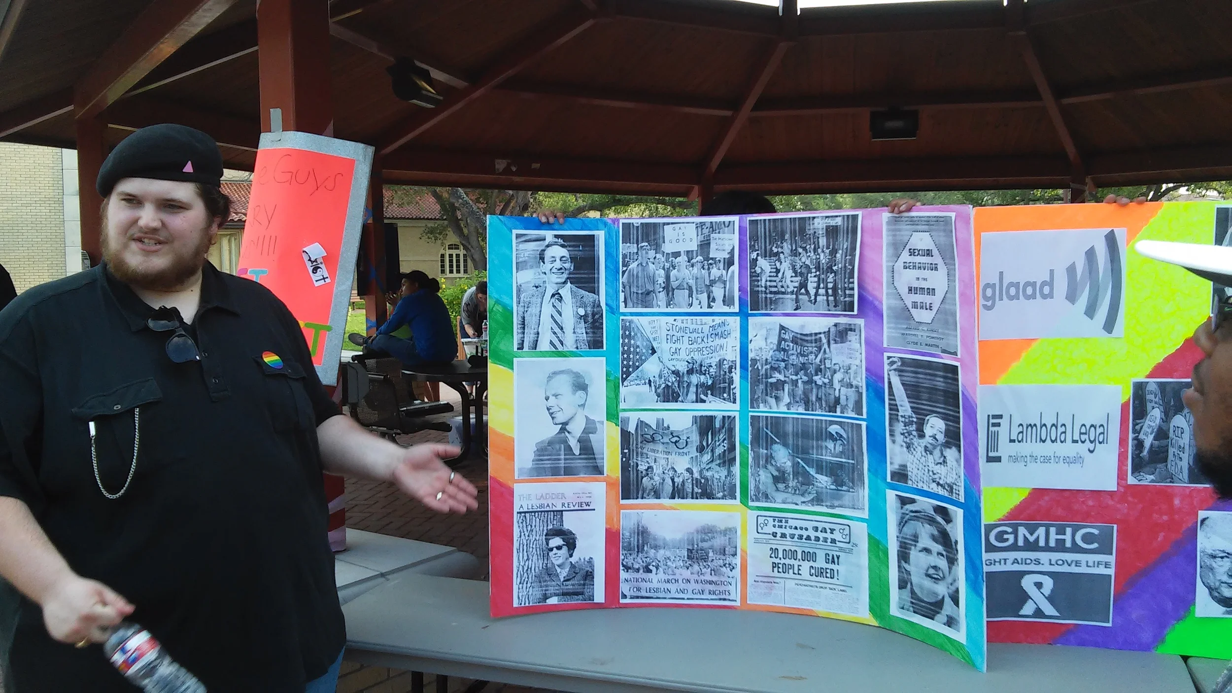 Educating the campus community on LGBT political mobilization throughout the 20th century