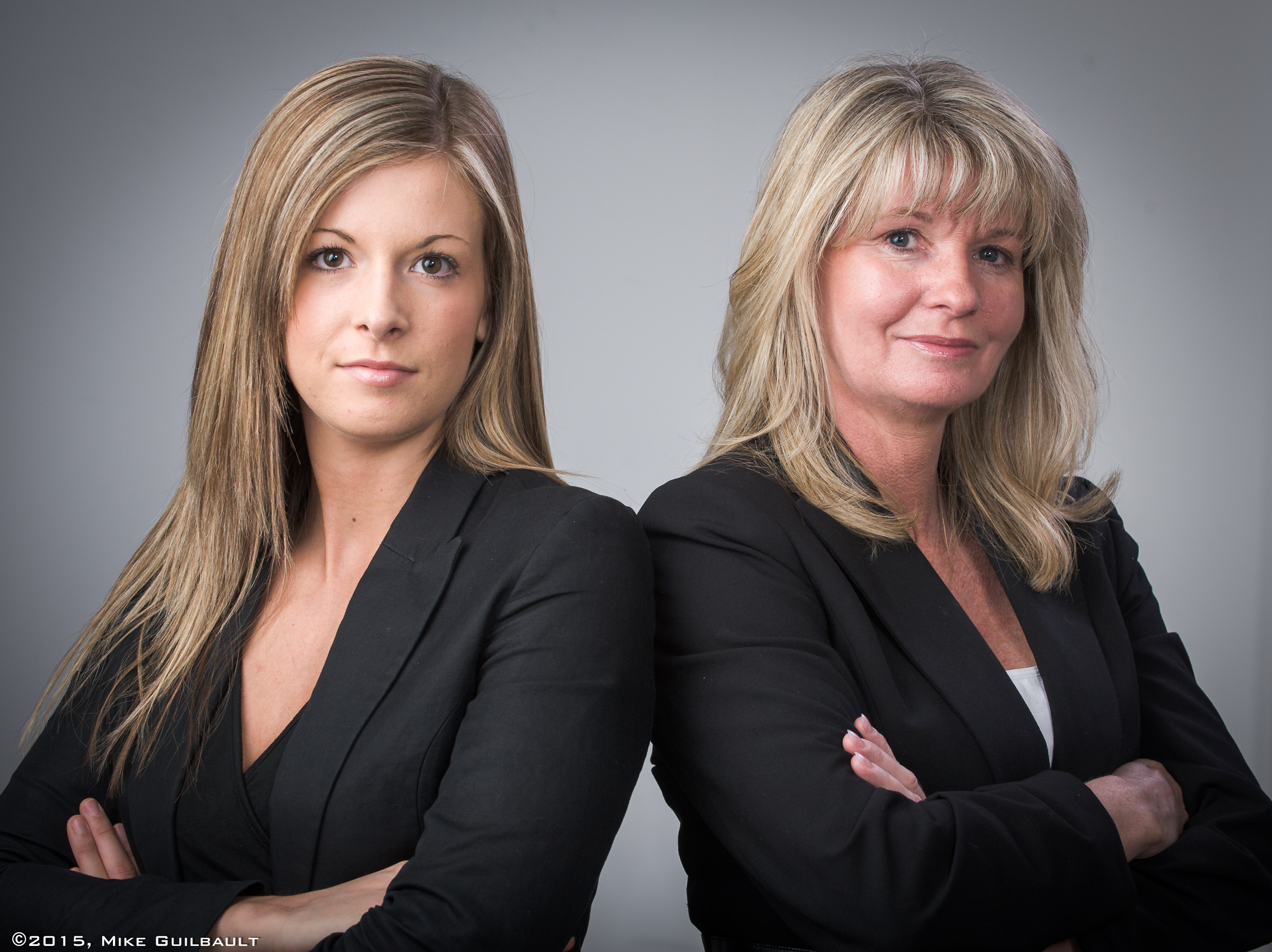 Portrait of two Real Estate Agents