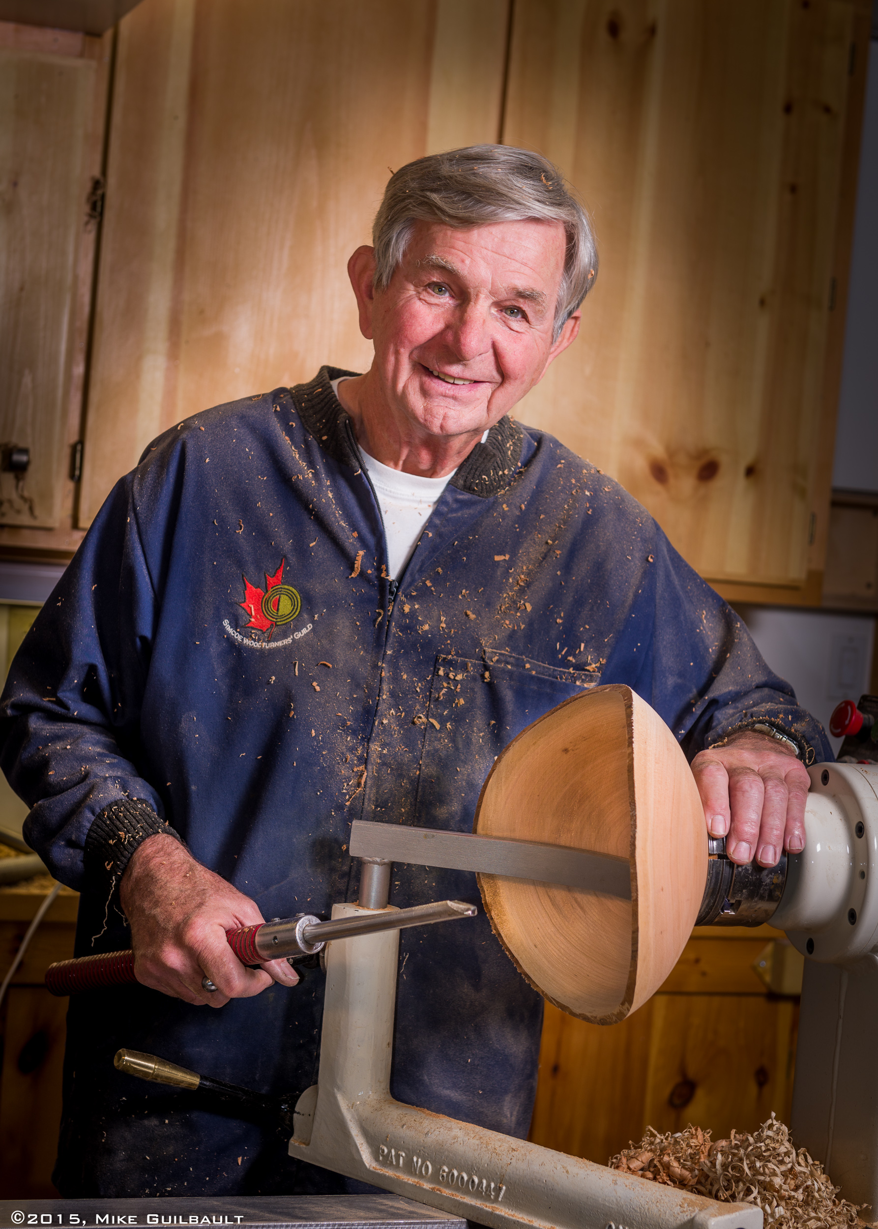 Portrait of a Woodturner