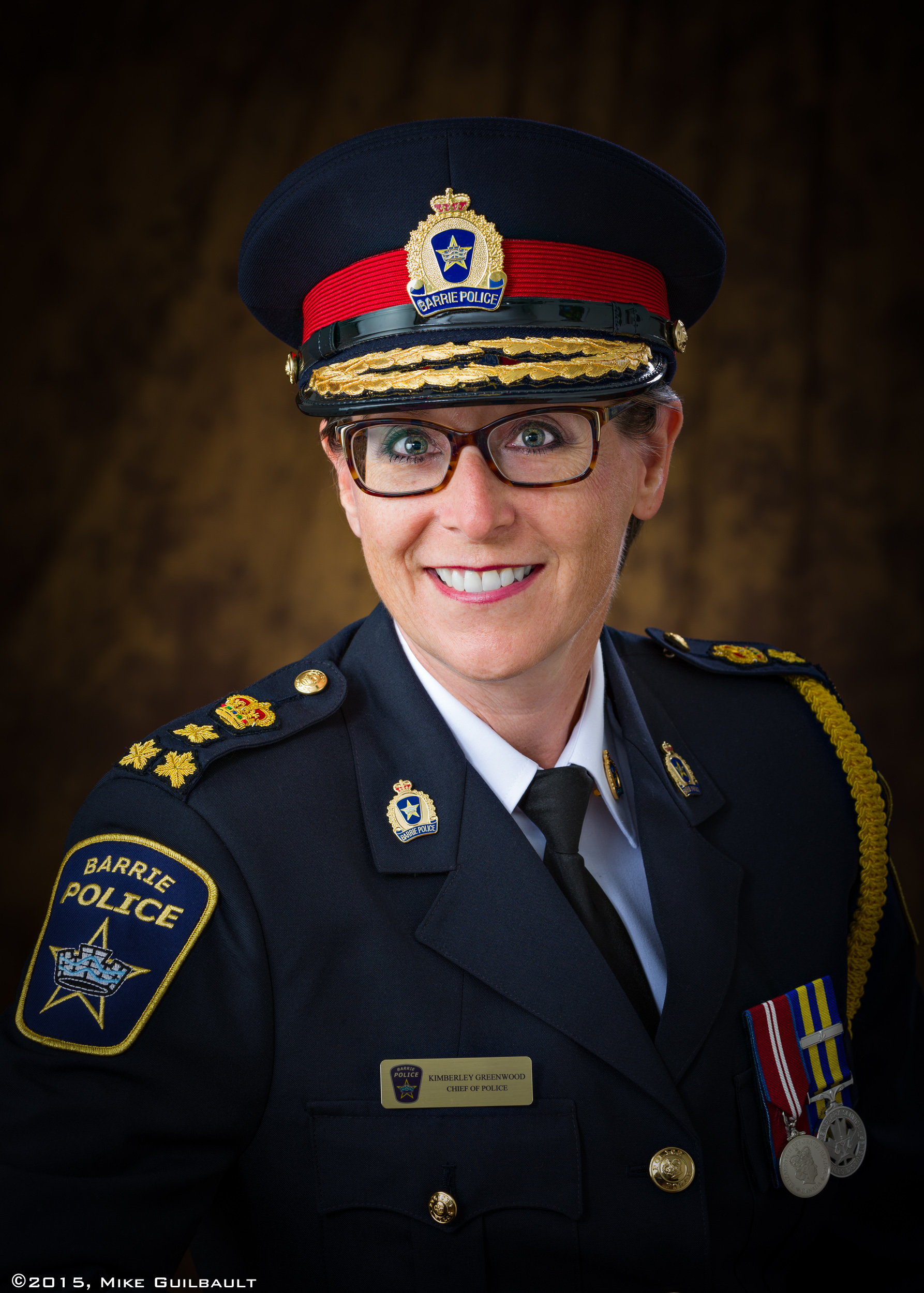 Portrait of Barrie Police Chief 