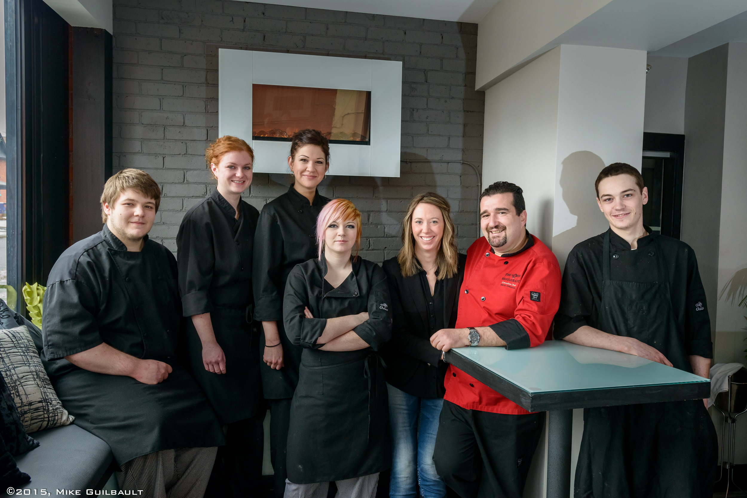 Portrait of Chef and staff