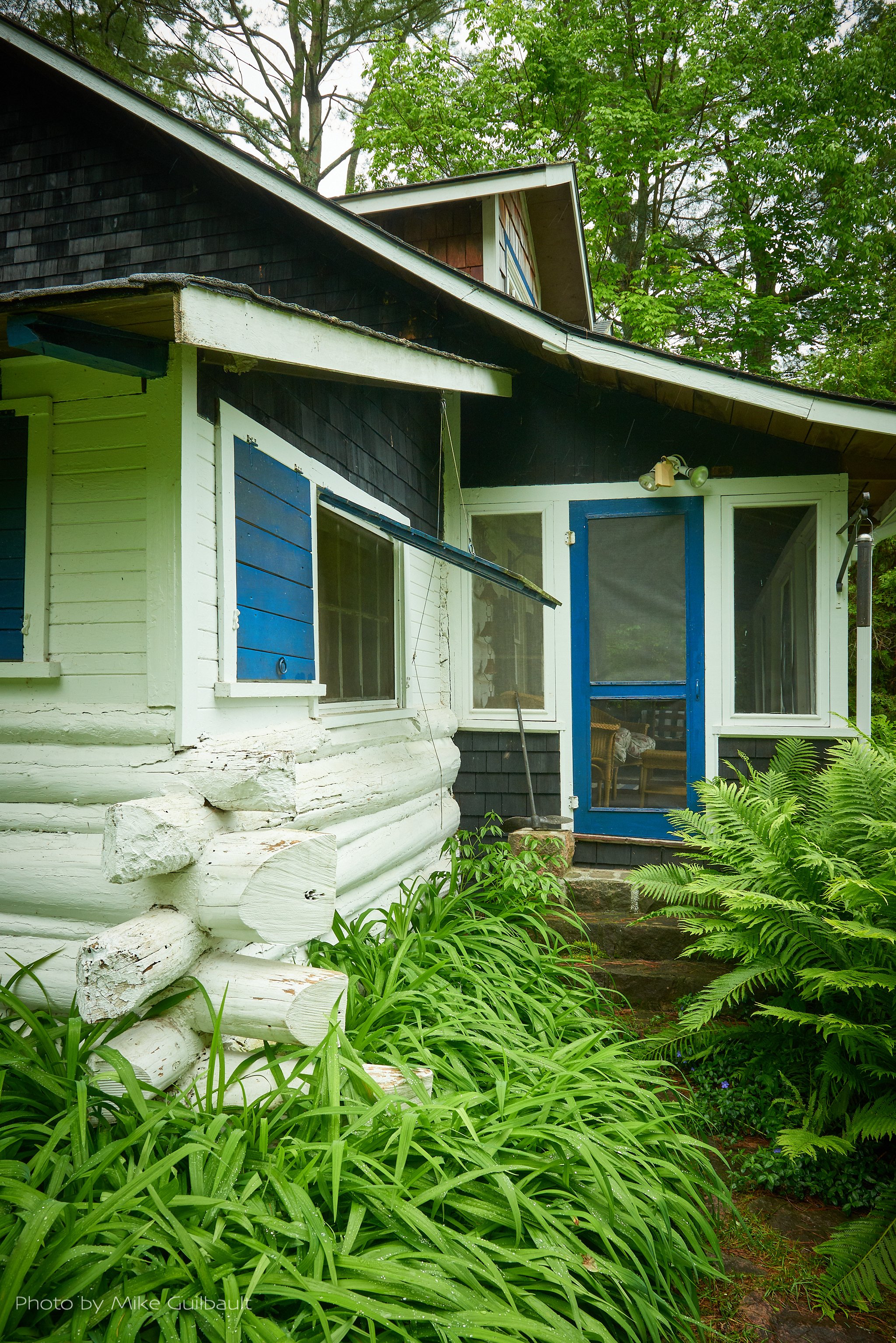  The historic homestead of the Labatte family who settled on Thunder Beach in 1834, Tiny Township, Ontario. 