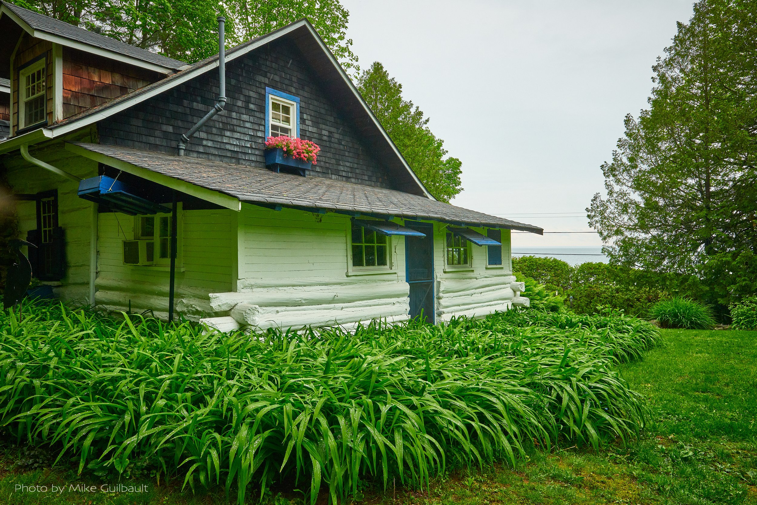  The historic homestead of the Labatte family who settled on Thunder Beach in 1834, Tiny Township, Ontario. 