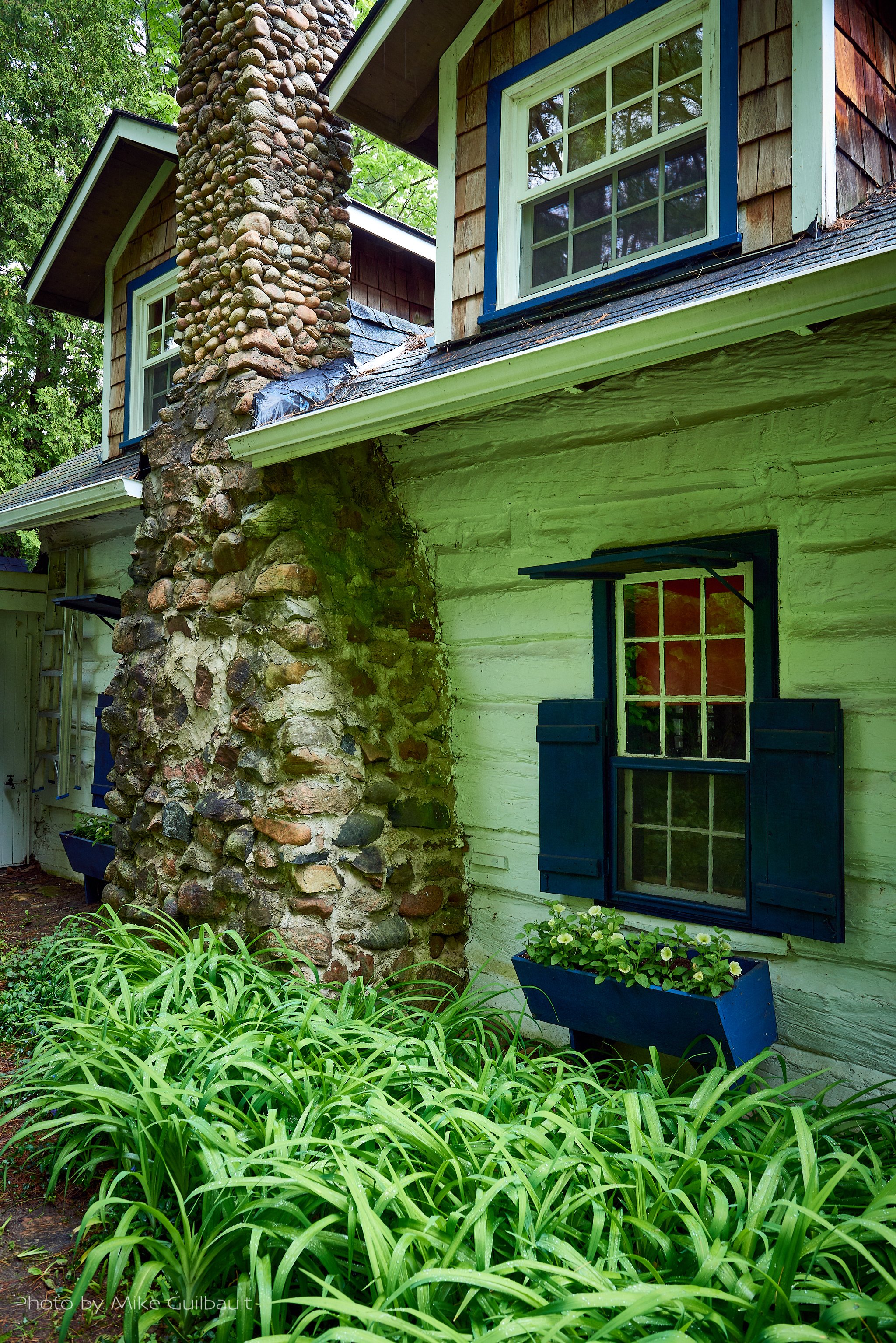  The historic homestead of the Labatte family who settled on Thunder Beach in 1834, Tiny Township, Ontario. 