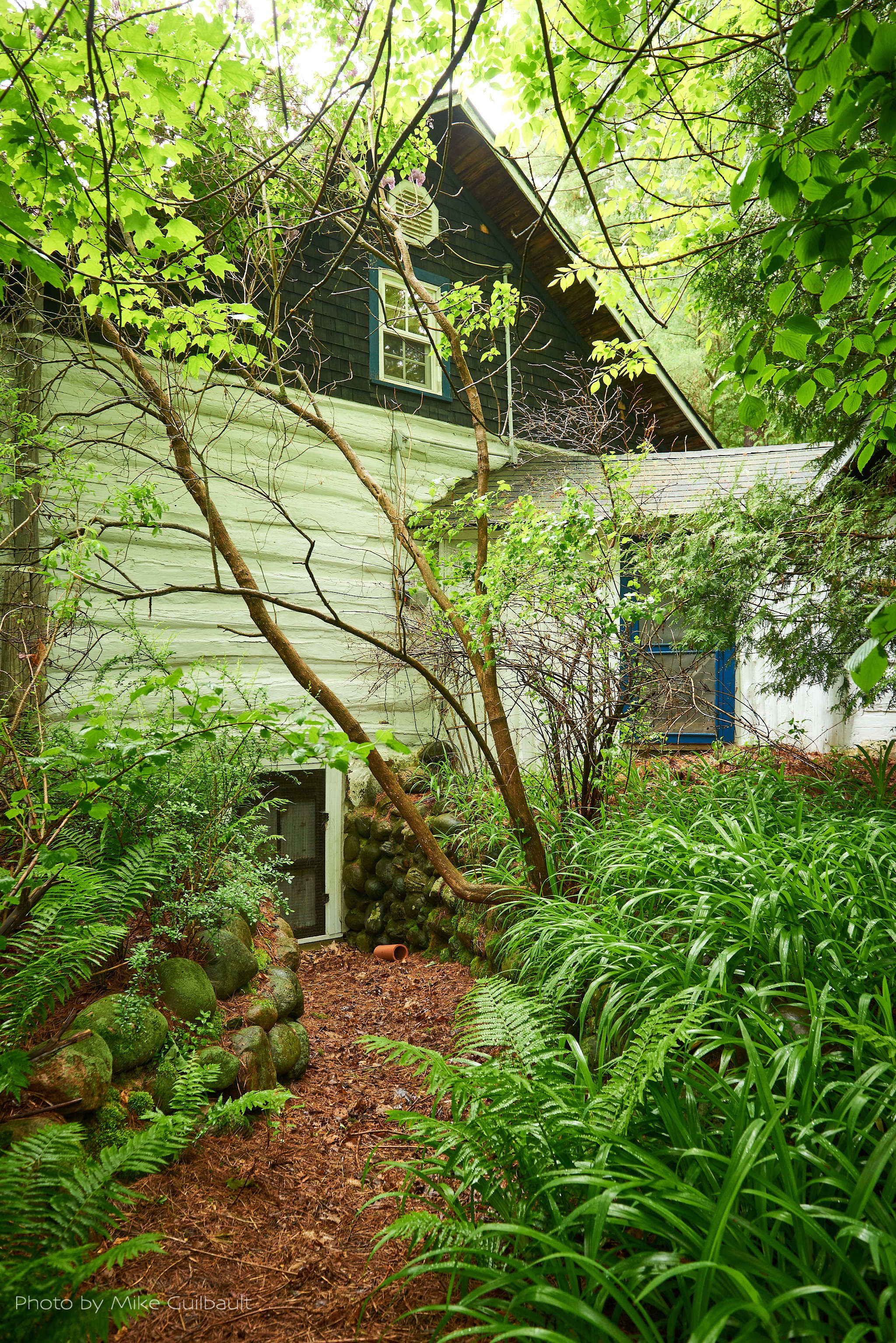  The historic homestead of the Labatte family who settled on Thunder Beach in 1834, Tiny Township, Ontario. 