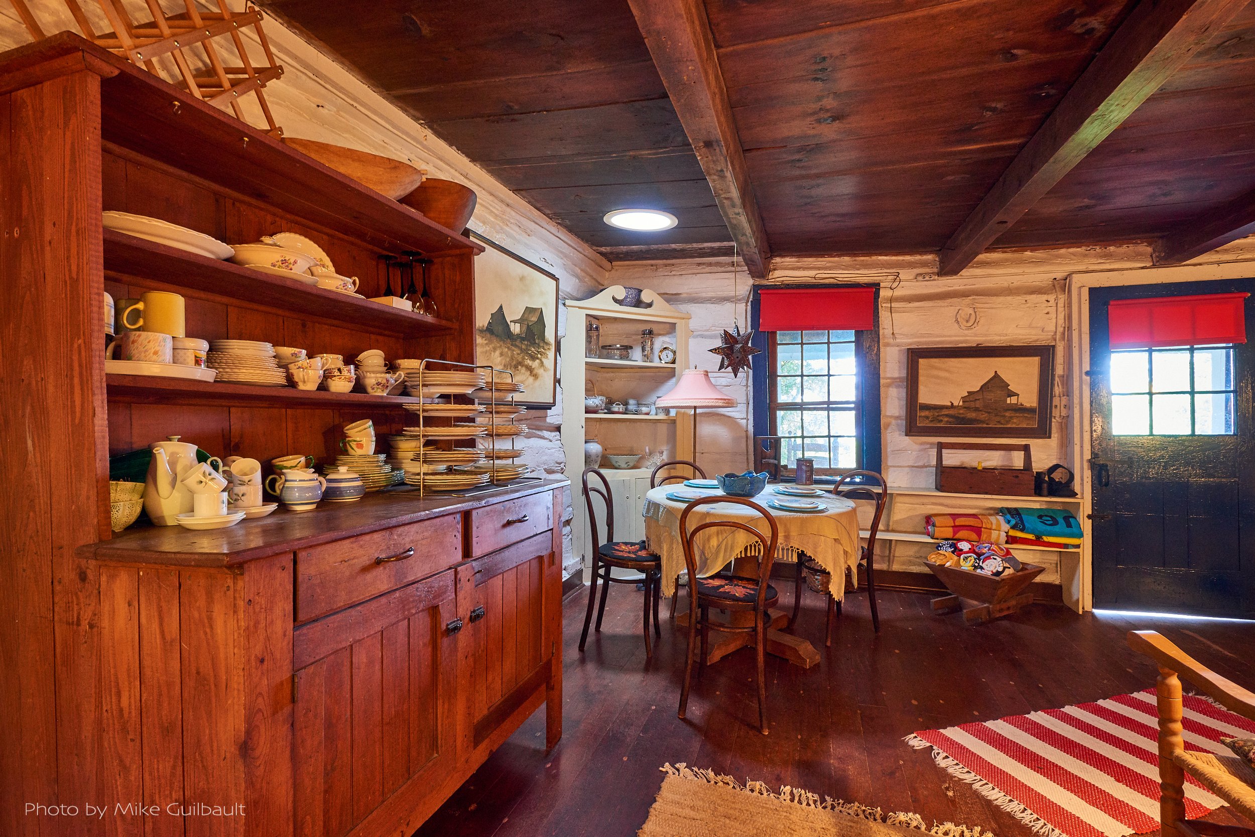  The historic homestead of the Labatte family who settled on Thunder Beach in 1834, Tiny Township, Ontario. 