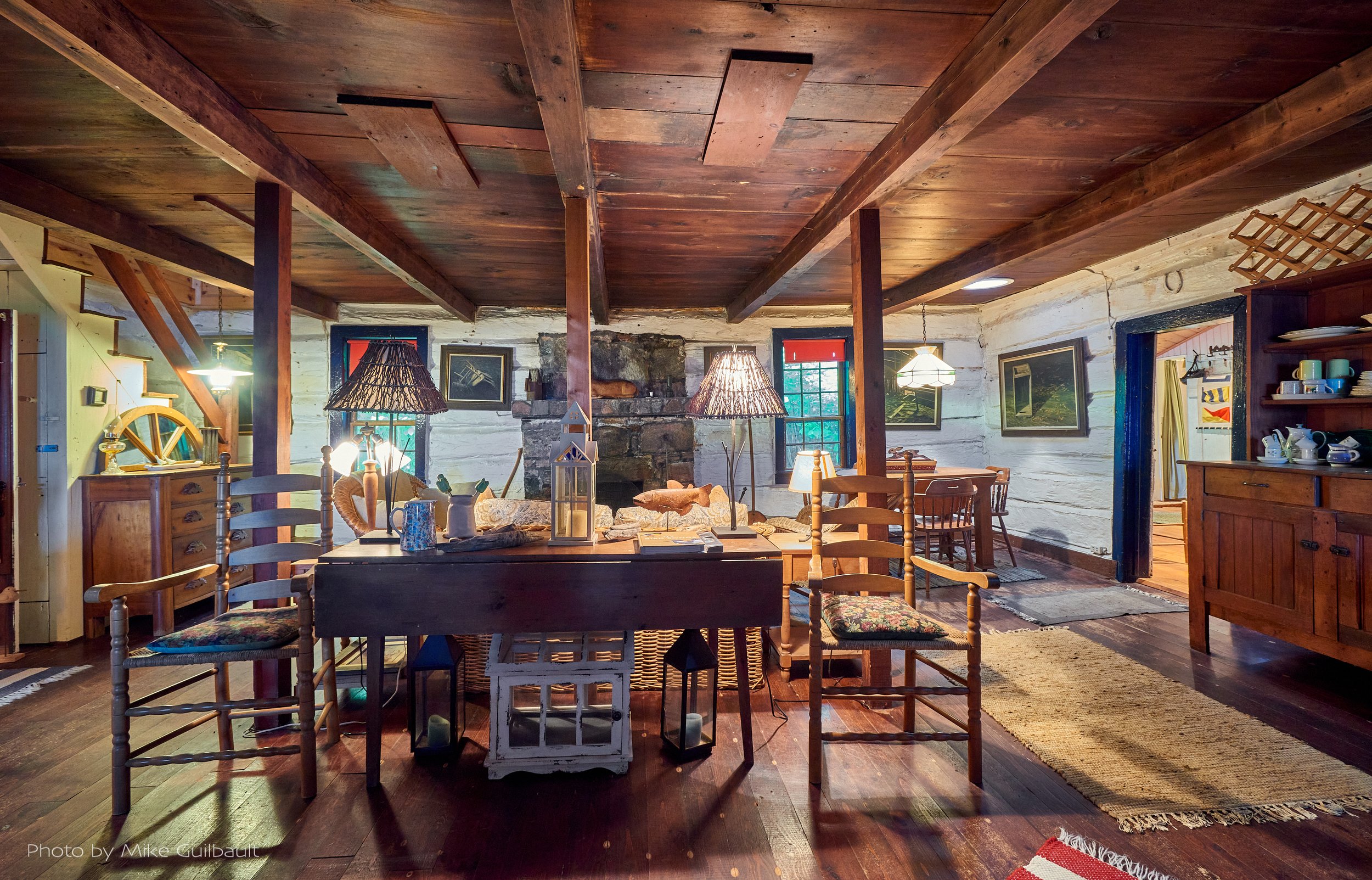  The historic homestead of the Labatte family who settled on Thunder Beach in 1834, Tiny Township, Ontario. 