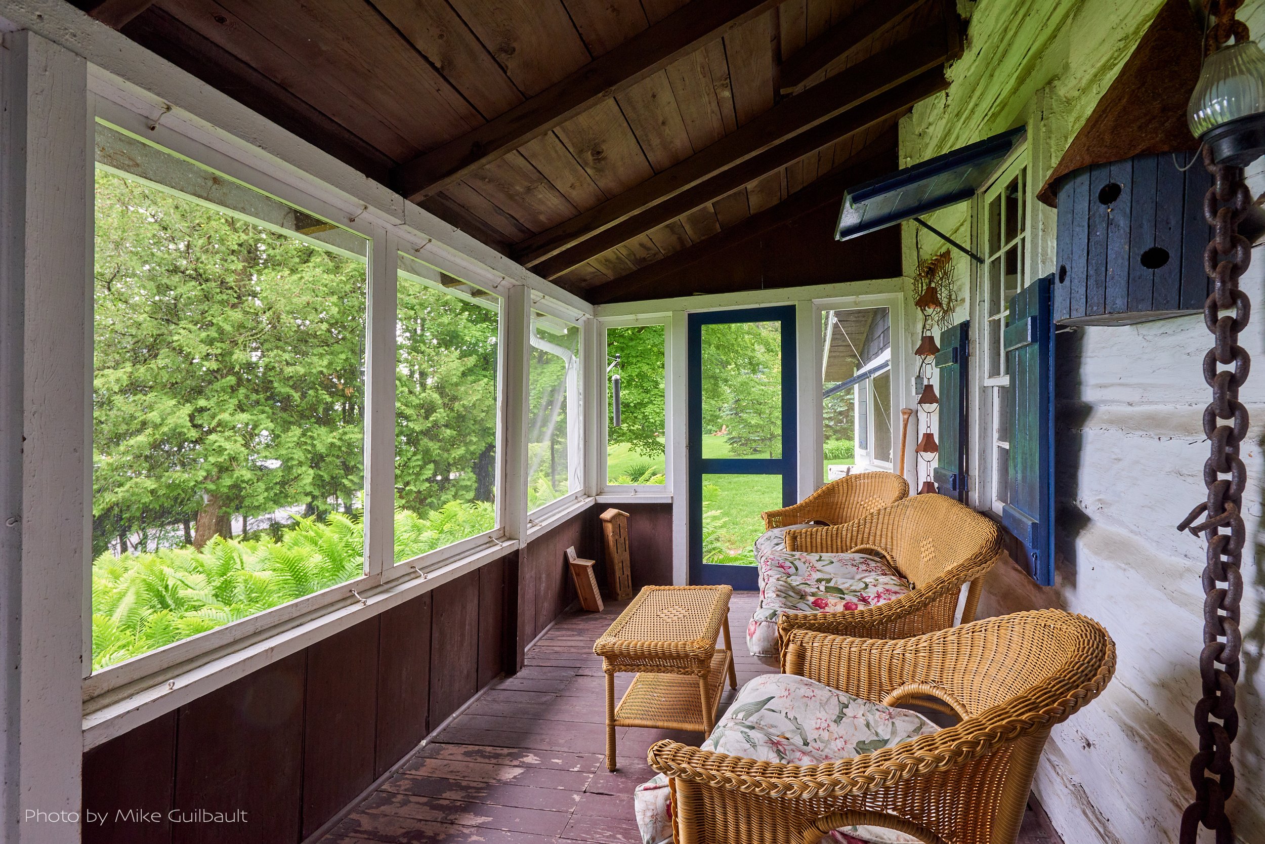  The historic homestead of the Labatte family who settled on Thunder Beach in 1834, Tiny Township, Ontario. 