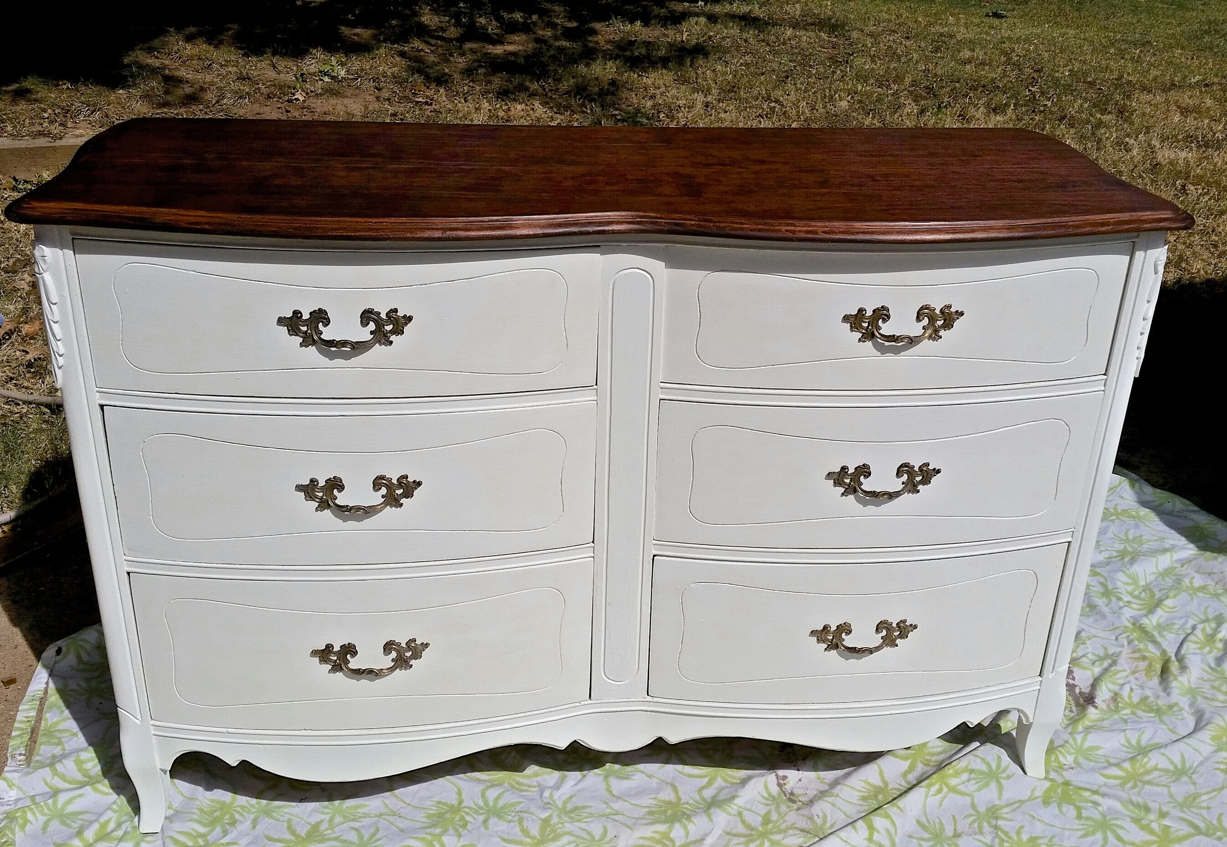 French Provincial dresser - after