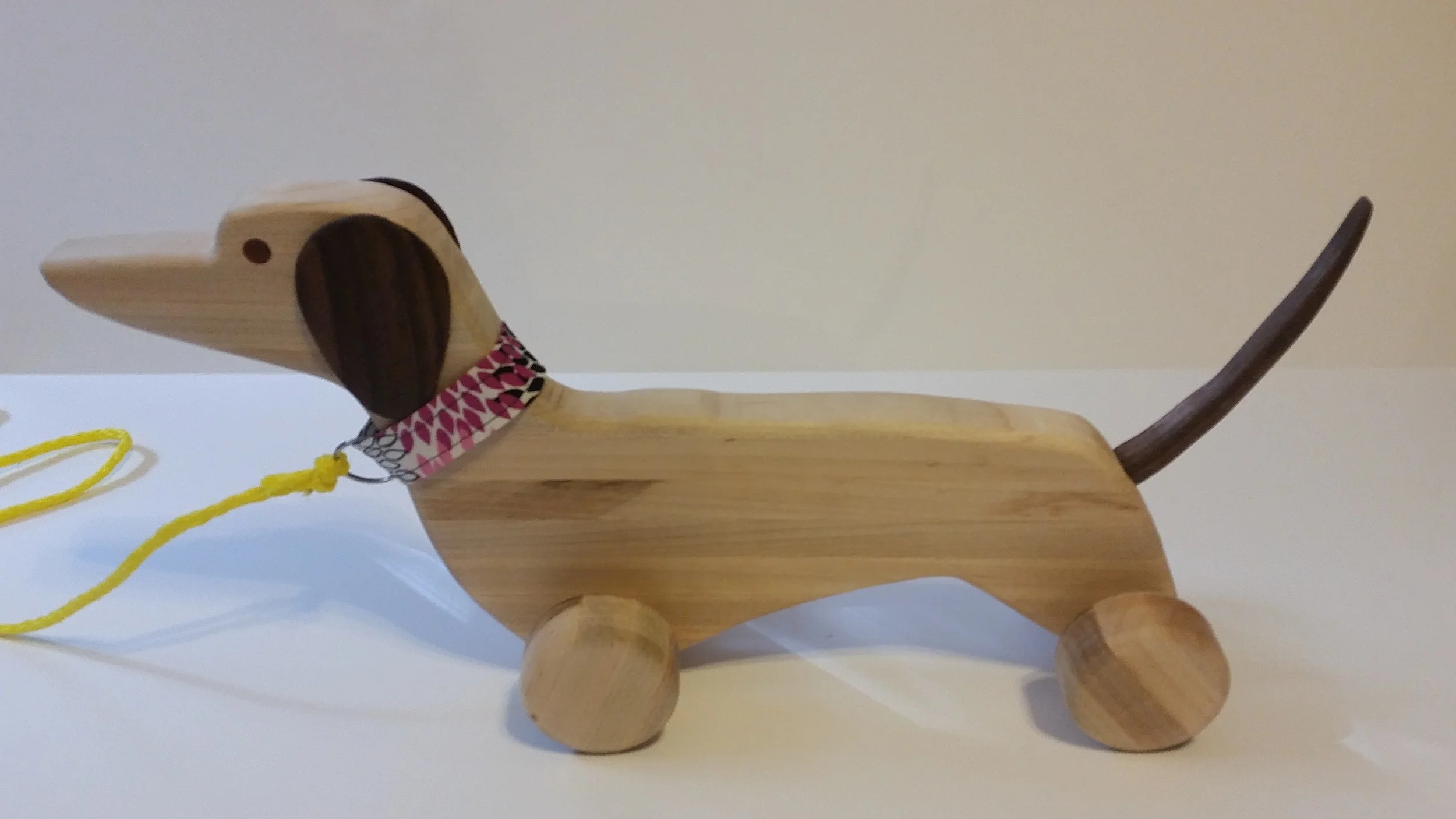 Dachshund pull toy