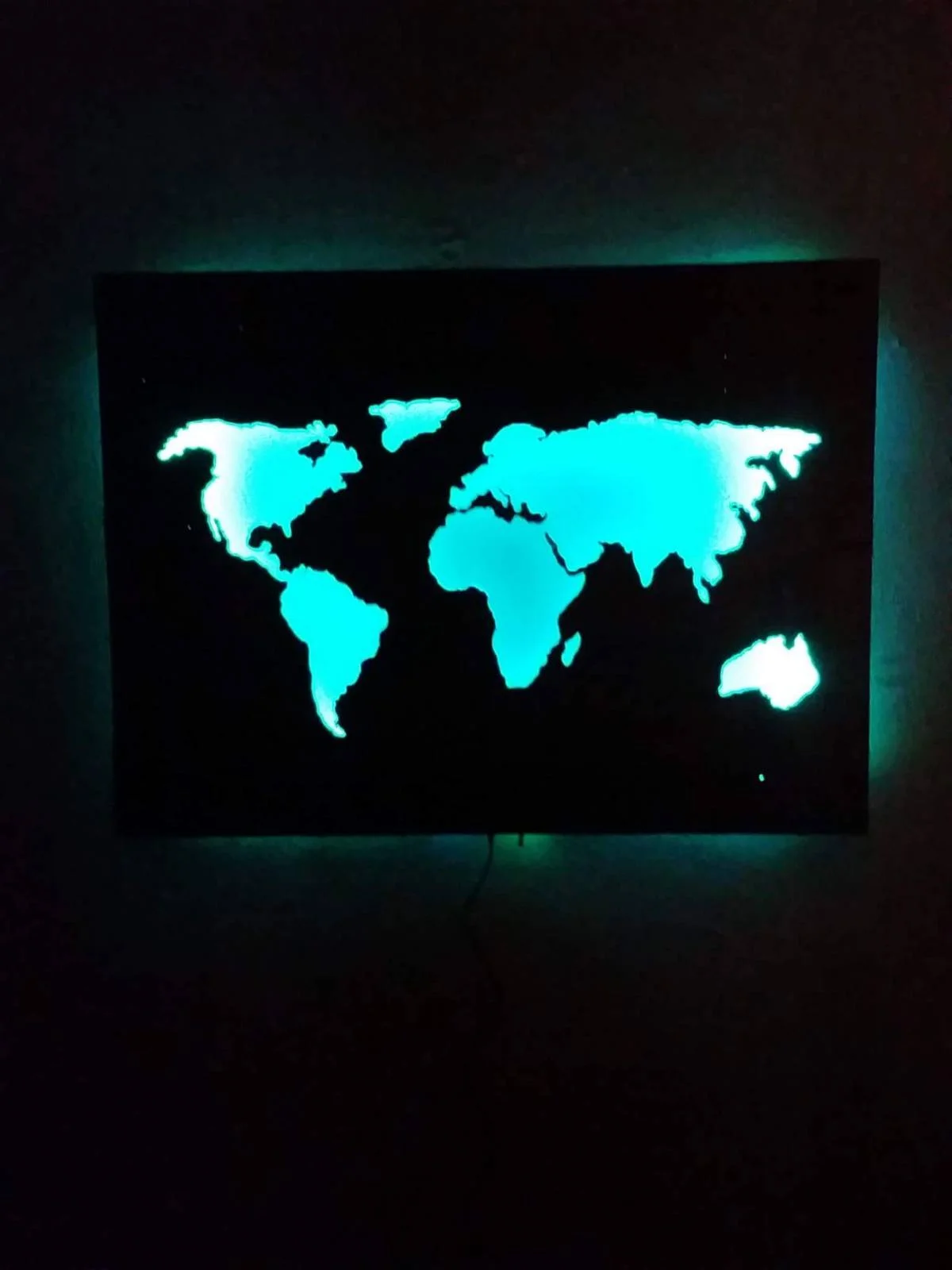 Lightup World Map — NorthRoad Creations
