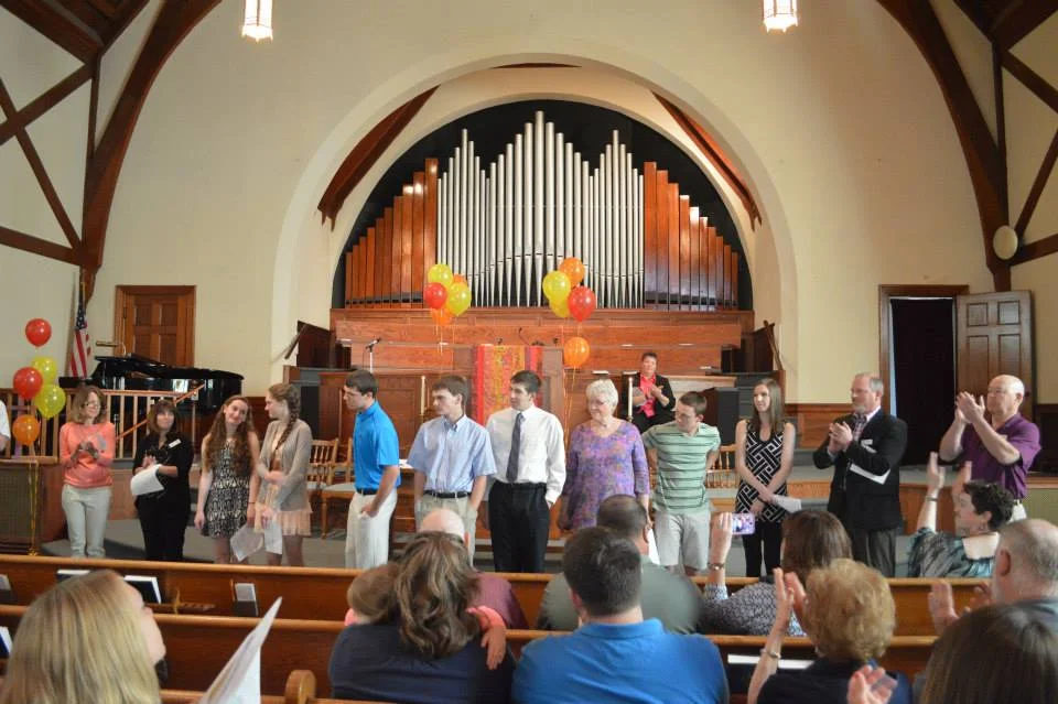 Welcoming the affirmands on Affirmation Sunday