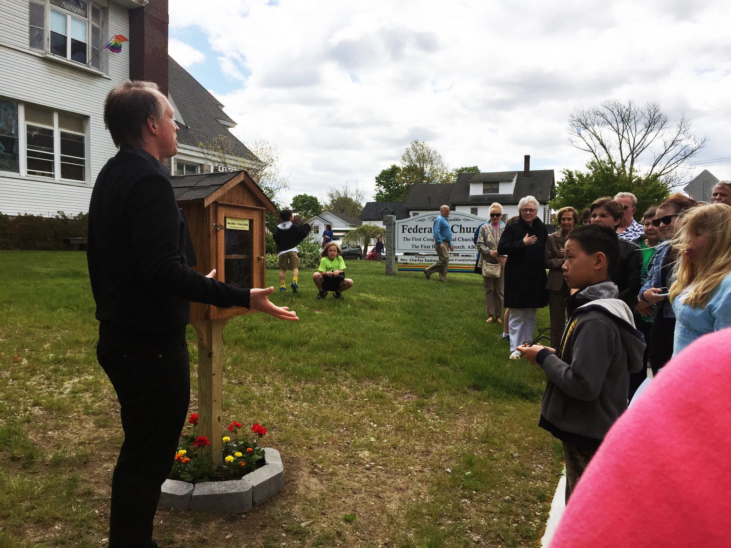 Little Free Library Dedication