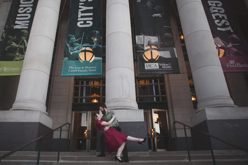 Just a quick shot in front of the Symphony!