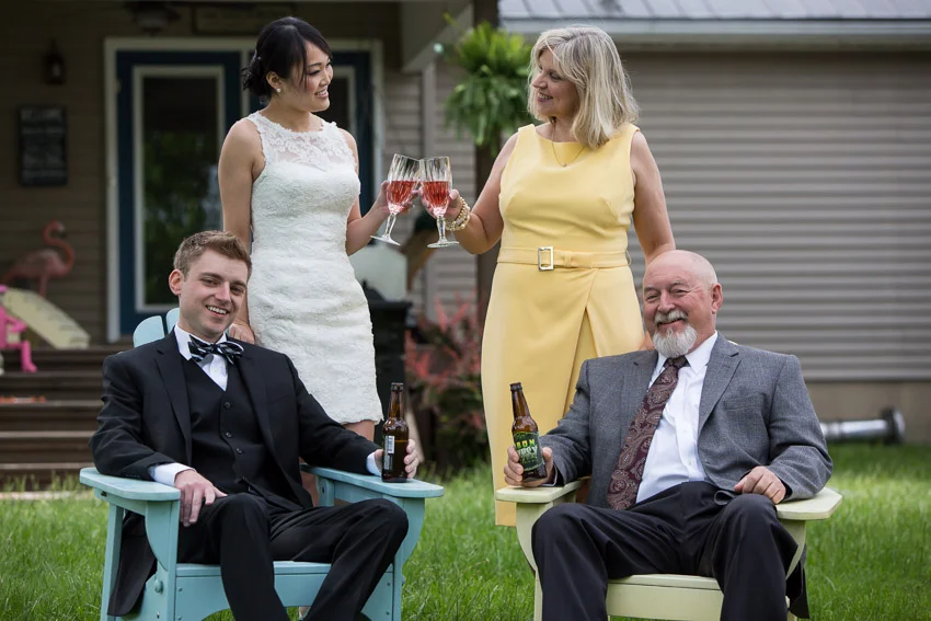 Maybe all wedding days should start this way! One of the best things about being a Nashville Wedding Photographer - the people.