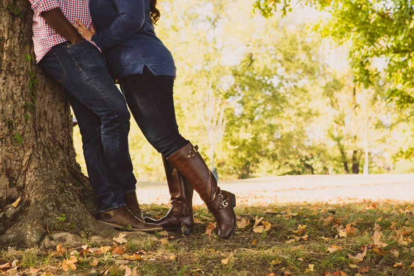 One of the best things about fall sessions is the color and the leaves, but also the boots!