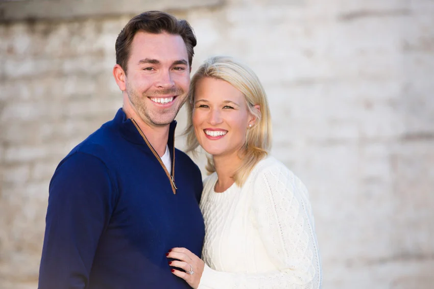 It can be difficult to relax and get a natural expression in front of the camera lens. We enjoy getting couples to be themselves during their engagement session. Let your personality shine through and don't be afraid to smile and let your love shine.